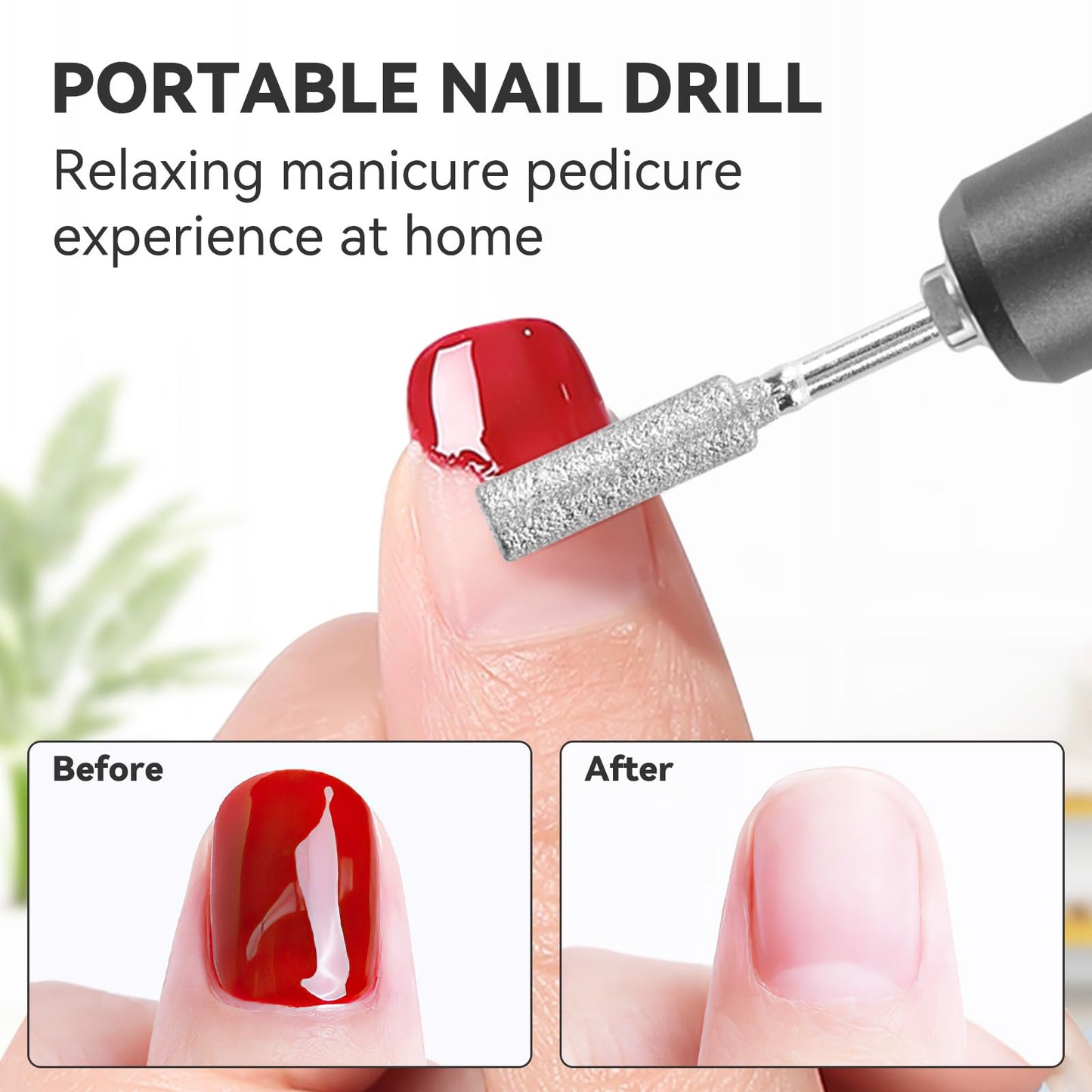 SG705 Mobile Drill Professional Acrylic Nail Tools Set - Complete Kit for Nail Art, Sculpting, and DIY Manicure High-Quality Nail Brushes, Files, Tips, and Accessories - Ideal for Salon or Home Use