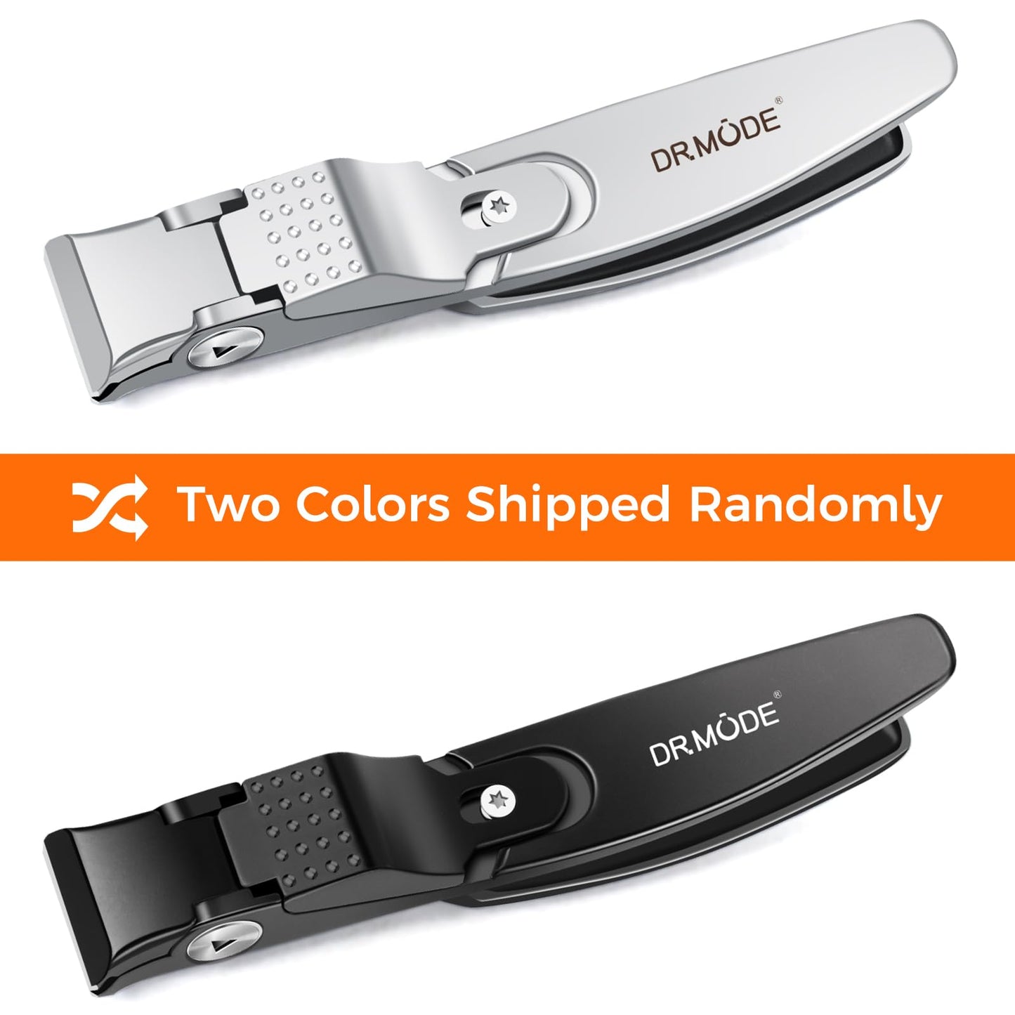 Straight Nail Clippers for Men, German Ergonomic 18mm Large Toenail Clippers for Thick Nails for Seniors with Wide Jaw, Long Handled Nail Cutter Edgy Toe Nail Clipper for Adult with File, Gift for Men