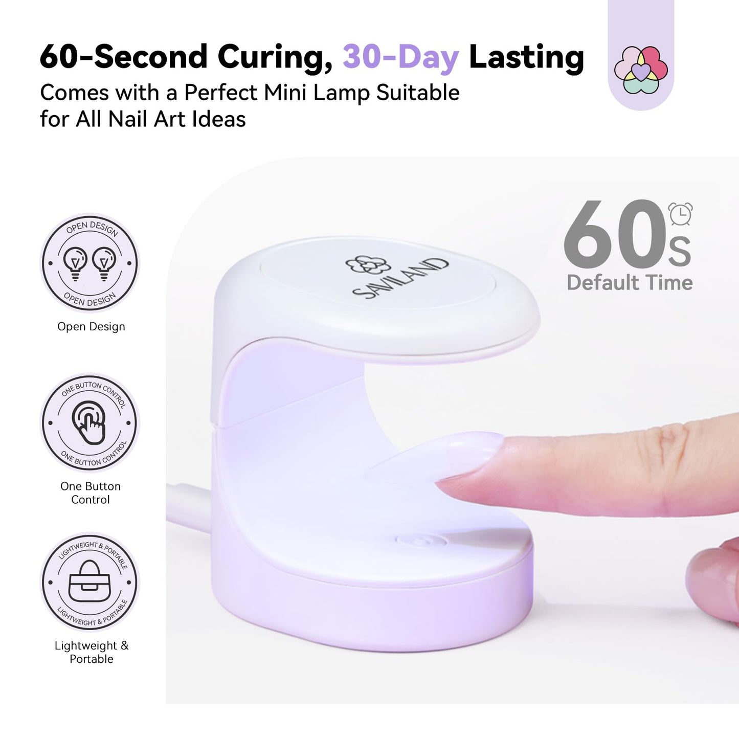SAVILAND Pro Gel Nail Kit with Drill: Short Almond Tips 12 Sizes Gel Nail X Kit 500 PCS Strong Nail Glue U V Nail Lamp for Nail Extension Salon DIY Home Gift for Women