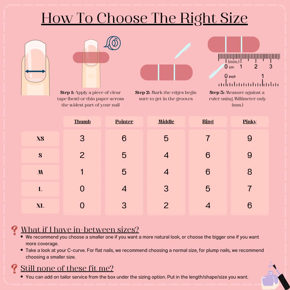 Azilaz Press On Nails, Handmade Medium Almond Shaped, Lolita Sweety,Pink and Purple Glitter with Rhinestones, Lolita Y2K Style, 10-Piece Set(Medium)