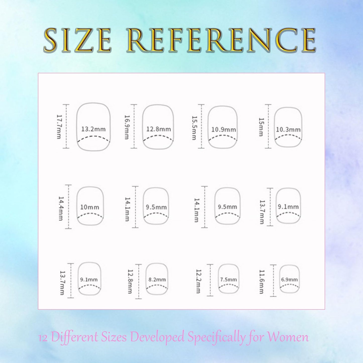 Press on Nails Short Square Fake Nails Press ons Glossy Glue on Nails Cute Pink Ombre Acrylic Nails Marble Artificial Nails Bling Line Stick on False Nails with Design 24 Pcs
