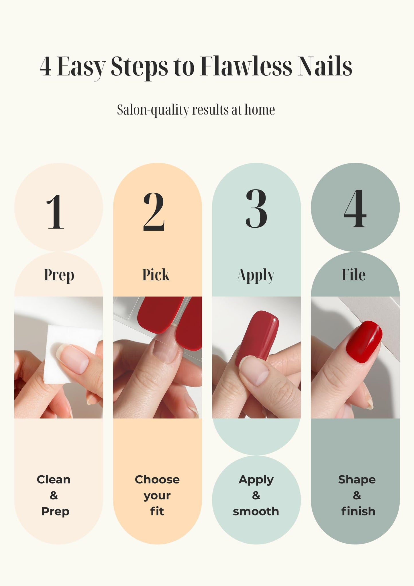 Manifique Mani Lab. Gel Nail Strips, UV Free Gel Stickers, Peel and Stick Nail Wraps, Salon Quality Nails, Long Lasting Manicure Kit, 32 Strips – Brown Coffee Ombre Gold Glitter