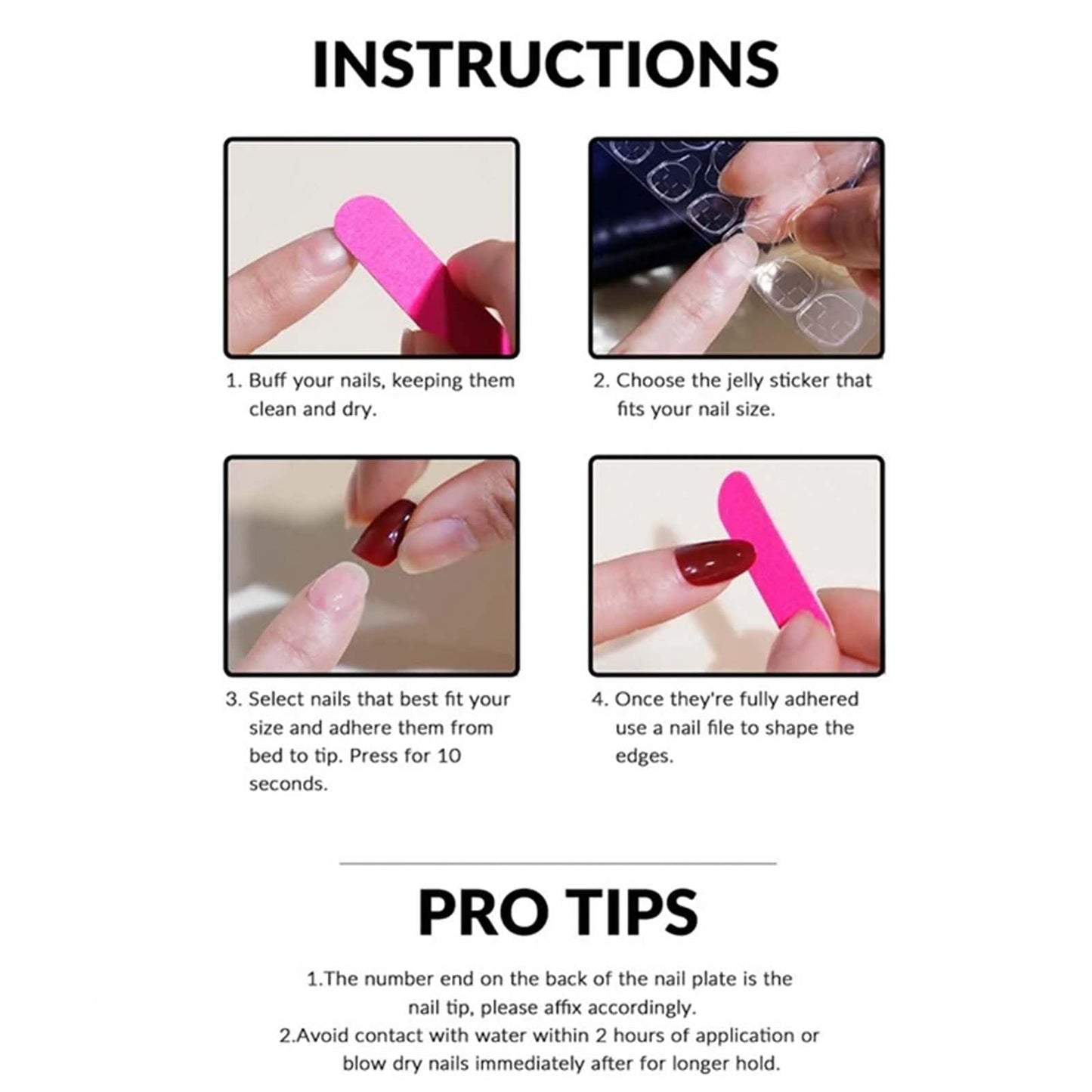 Gifiky Short French Press on Nails Square Fake Nails Butterfly Nails Tips Full Cover Nude False Nails for Women and Girls 24Pcs
