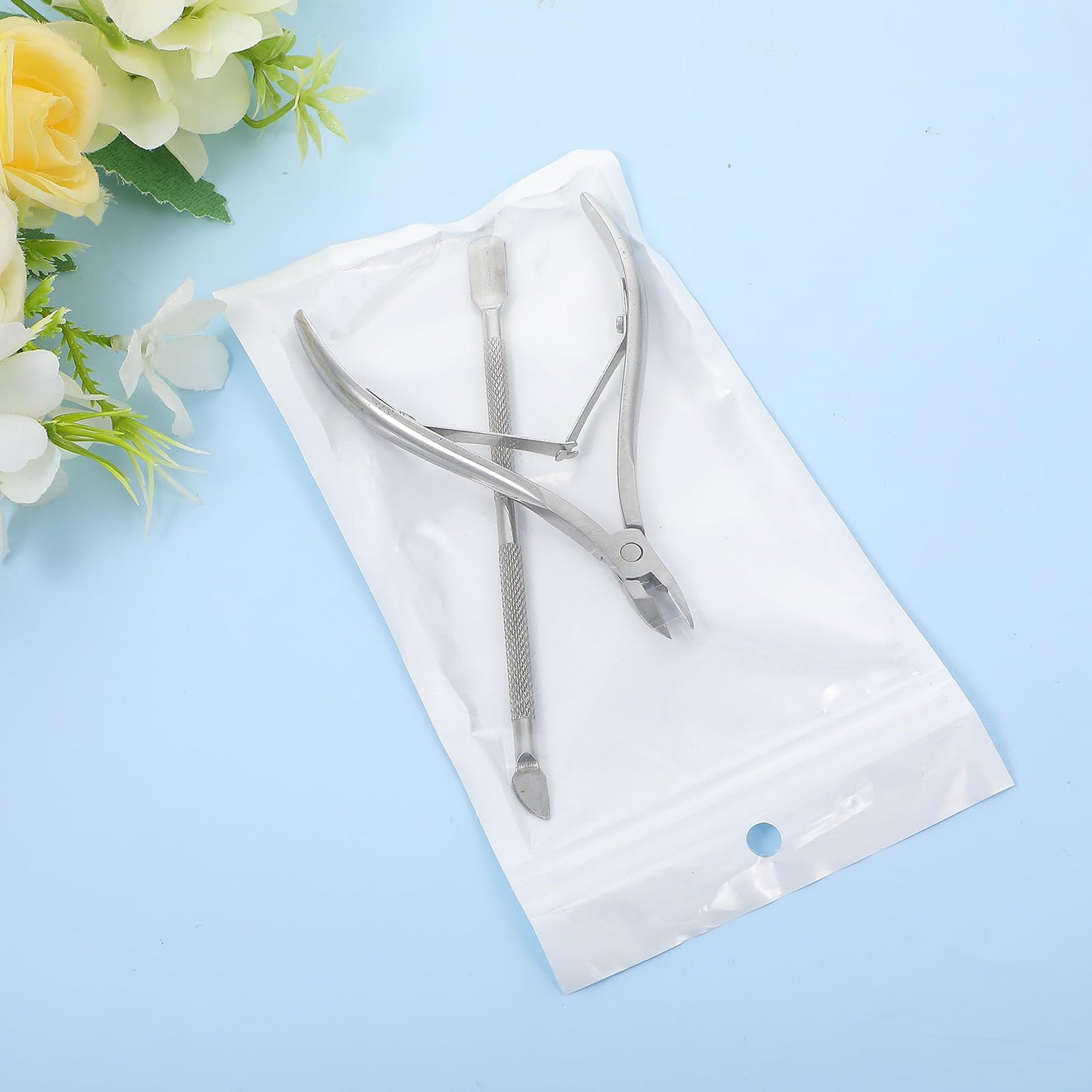 COMNICO 12 Pcs Professional Cuticle Trimmer, Stainless Steel Cuticle Nippers Professional Heavy Duty Pedicure Manicure Nail Care Tool Durable Dead Skin Clipper for Fingernails and Toenails