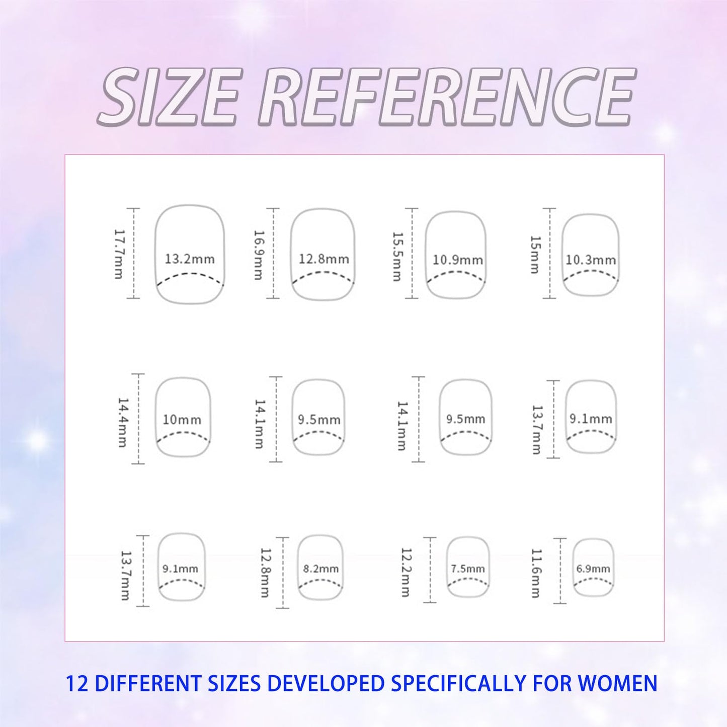 Square Press on Nails Short Cute Flowers Fake Nails Colorful Floral Glossy Acrylic Nails Press ons Full Cover Spring and Summer Stick Glue on Nails for Women Girls 24 Pcs