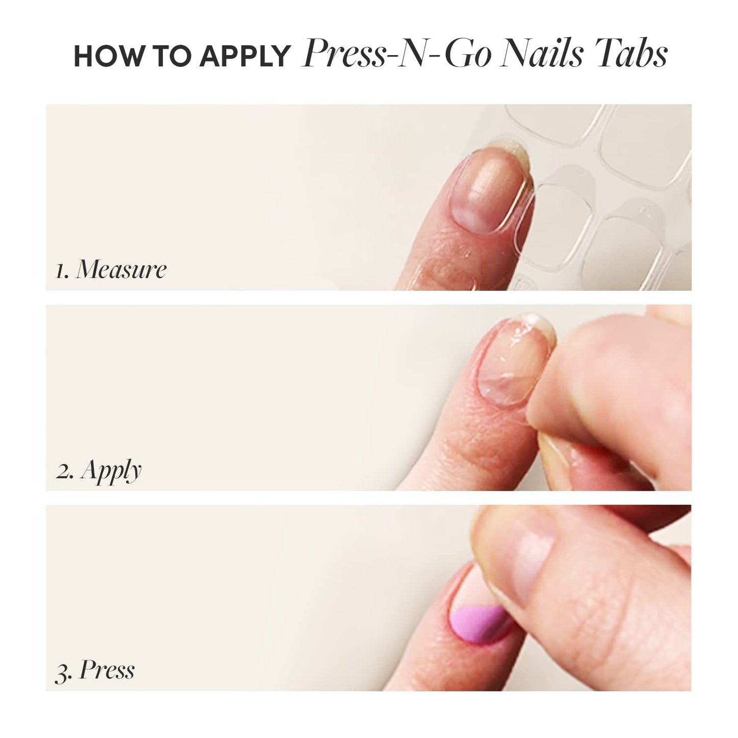 Glamnetic Press-On Nails & Adhesive Nail Tabs - Think Pink | Solid Opaque Light Pastel Pink Short Oval Nails, Reusable | 15 Sizes - 30 Nail Kit