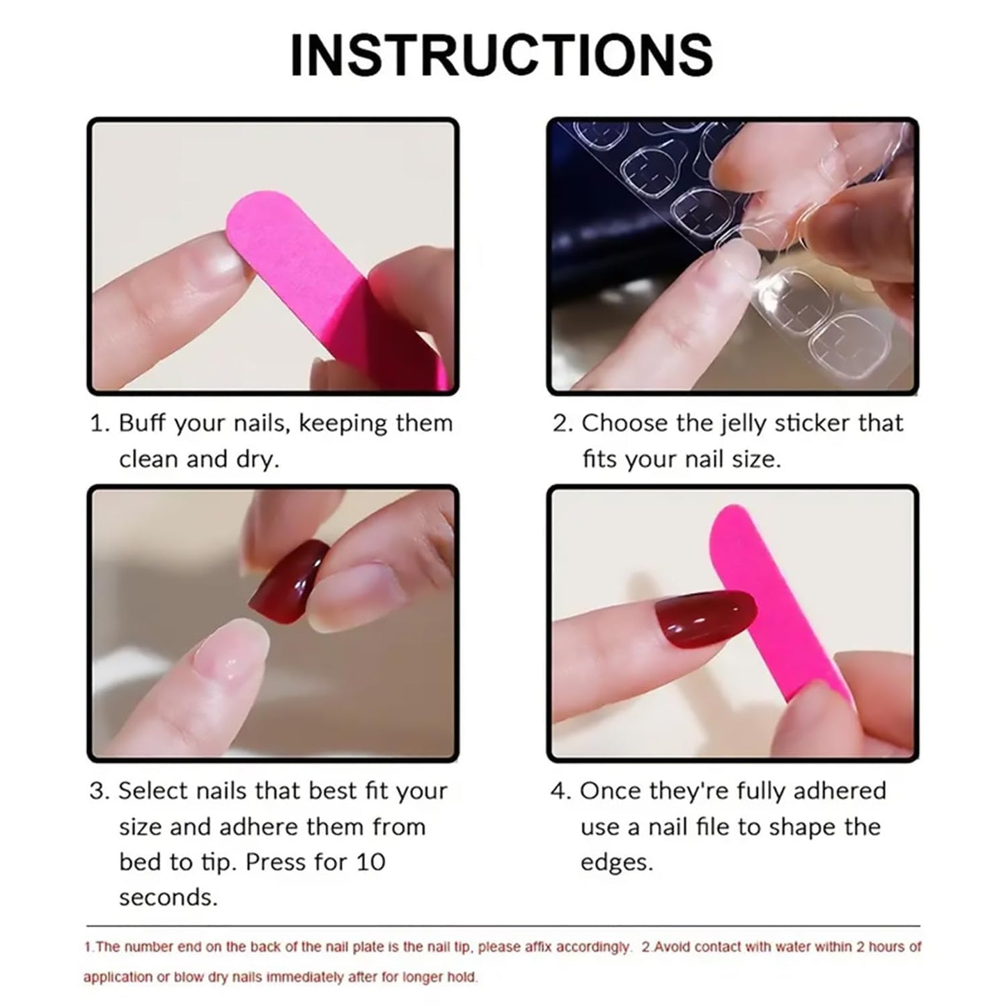 3D Flower Press on Nails Medium Almond Fake Nails with Butterfly Designs Blue French Tip False Nail Spring Summer Floral Stick on Nail for Women 30 Pcs