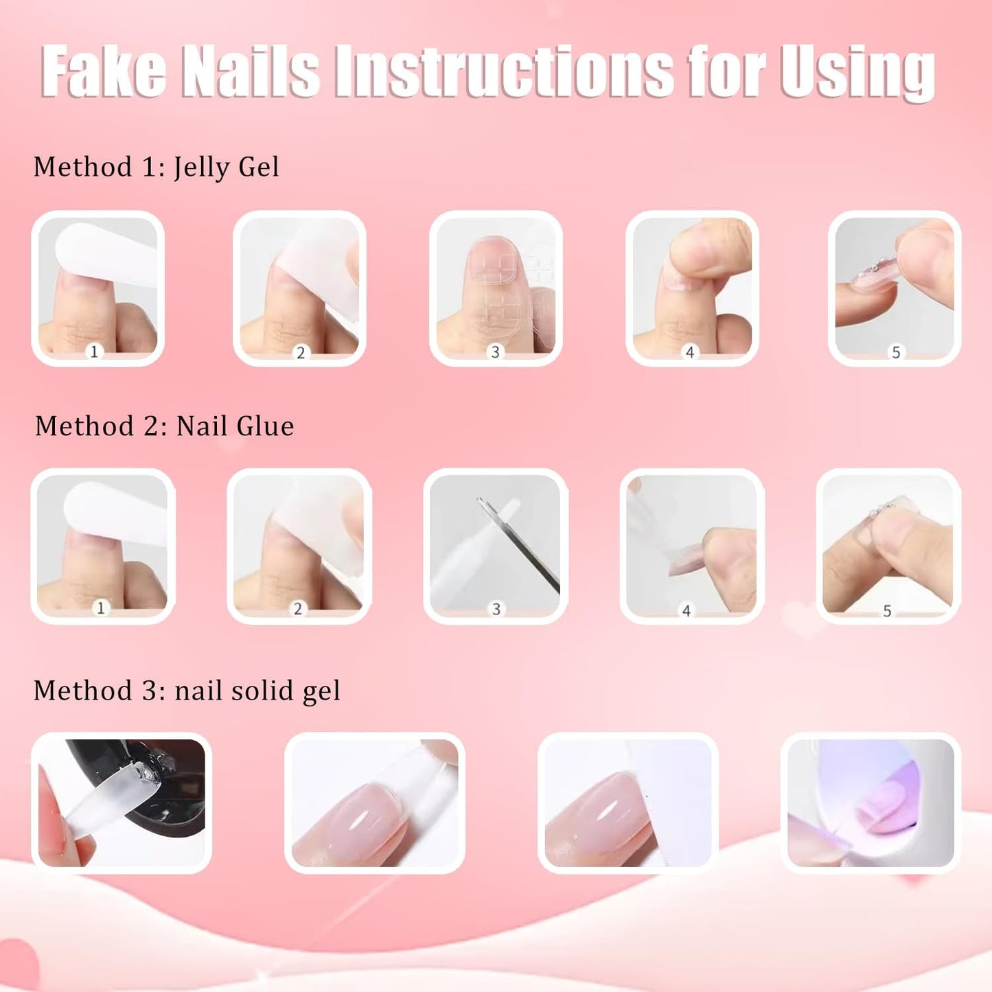10 Pcs Handmade Press on Nails Medium Almond Thick Acrylic Nails with Glue,Tropical Art Fake Nails with Colorful Flowers Designs Nature Stick on Nail False Nails for Women(S)