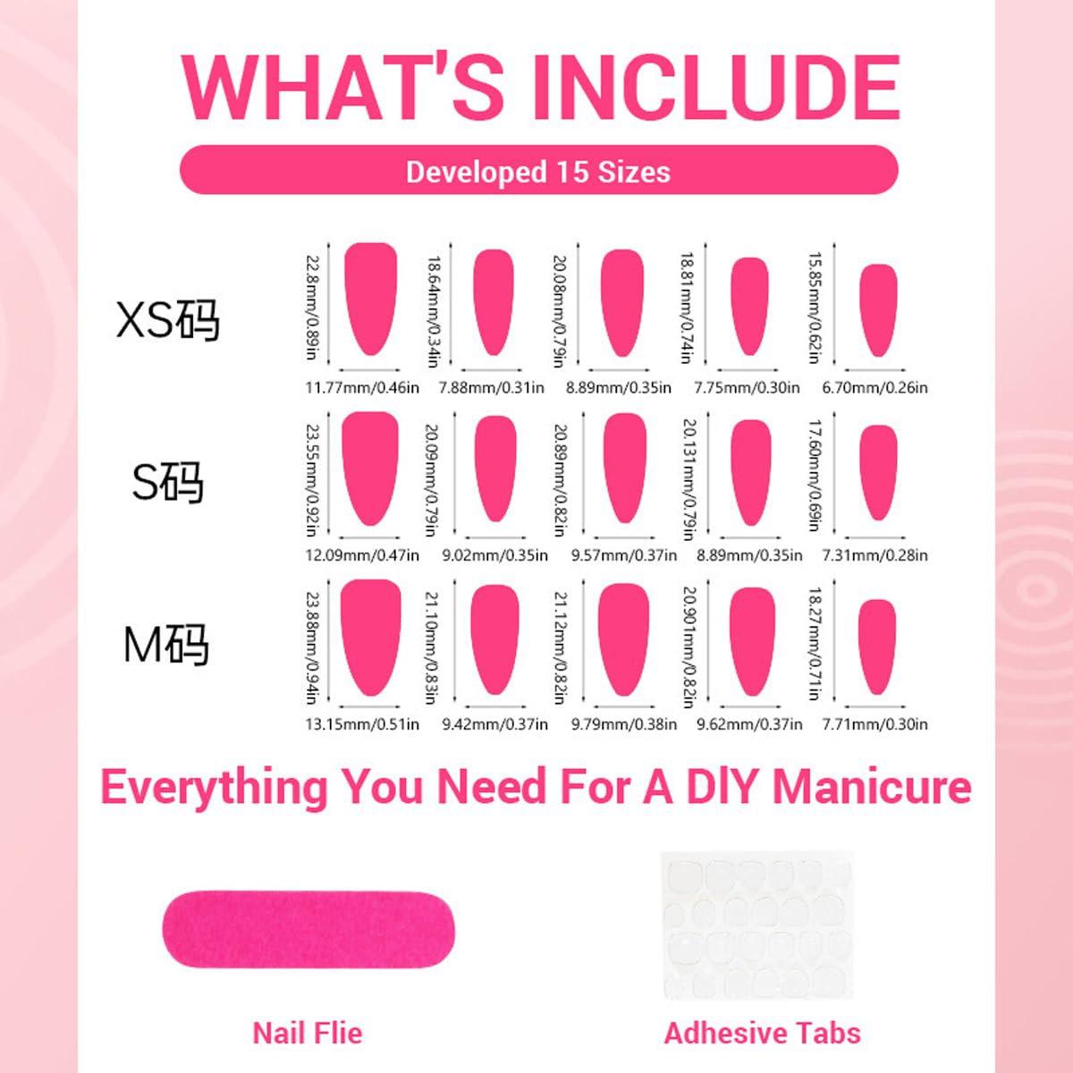 Nude Cat Eye Press on Nails - Medium Almond Fake Nails Glitter Glue on Nails with 3D Rhinestones Heart&Pearl Designs False Nails Reusable Full Cover Stick on Nails for Women Manicure 24Pcs