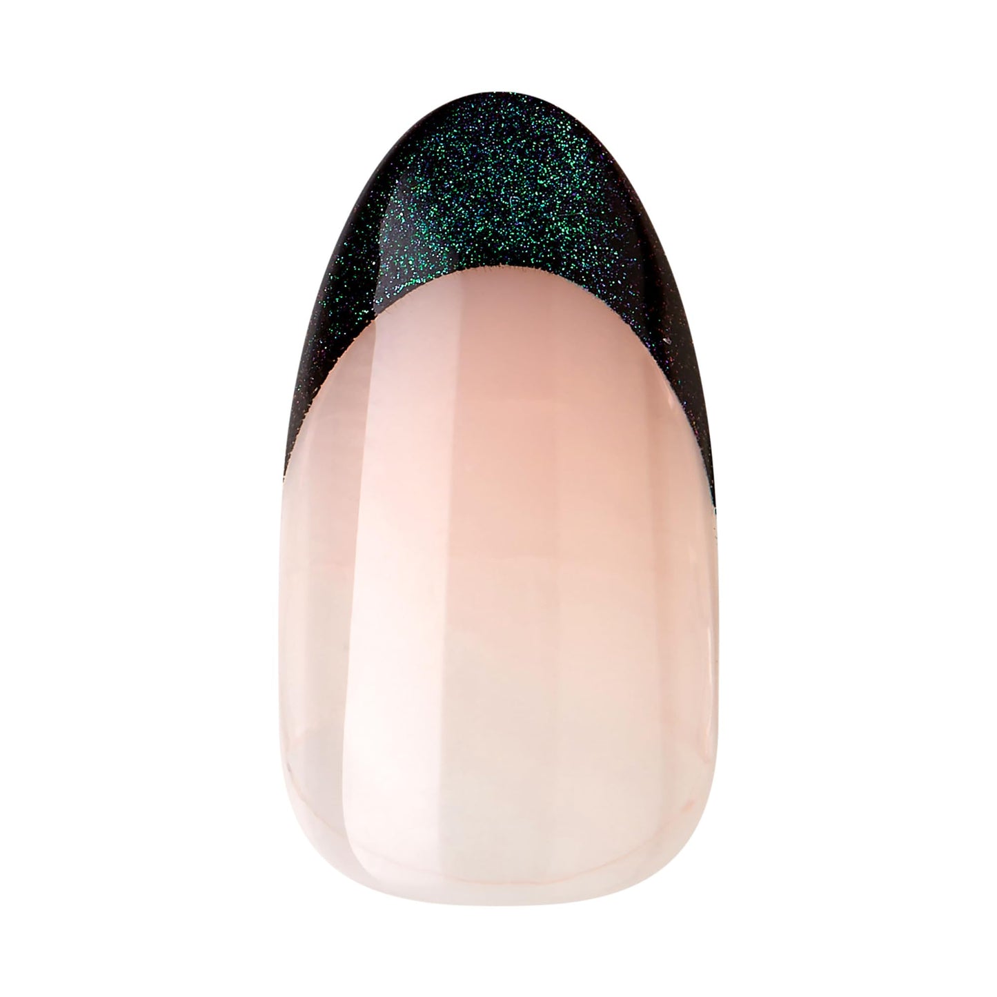 Kiss Impress No Glue Mani Press On Nails, Premium, 'Visions', Green, Medium Size, Almond Shape, Includes 30 Nails, Prep Pad, Instructions Sheet, 1 Manicure Stick, 1 Mini File