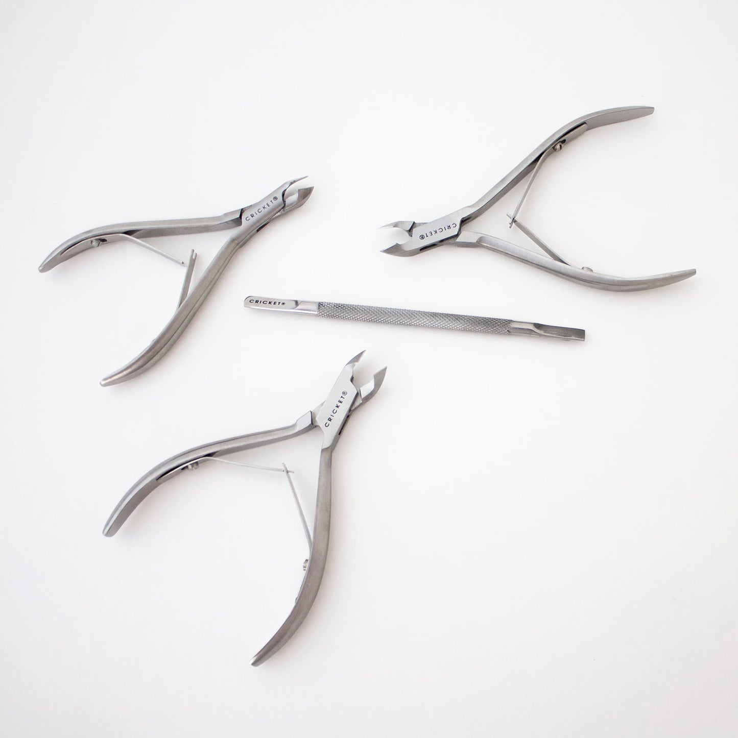 Cricket Beauty Hardware Pro Nipper ½ Jaw for Professional Trimmer Cuticle Remover, Luxury Fine Sharp Tip, Stainless Steel