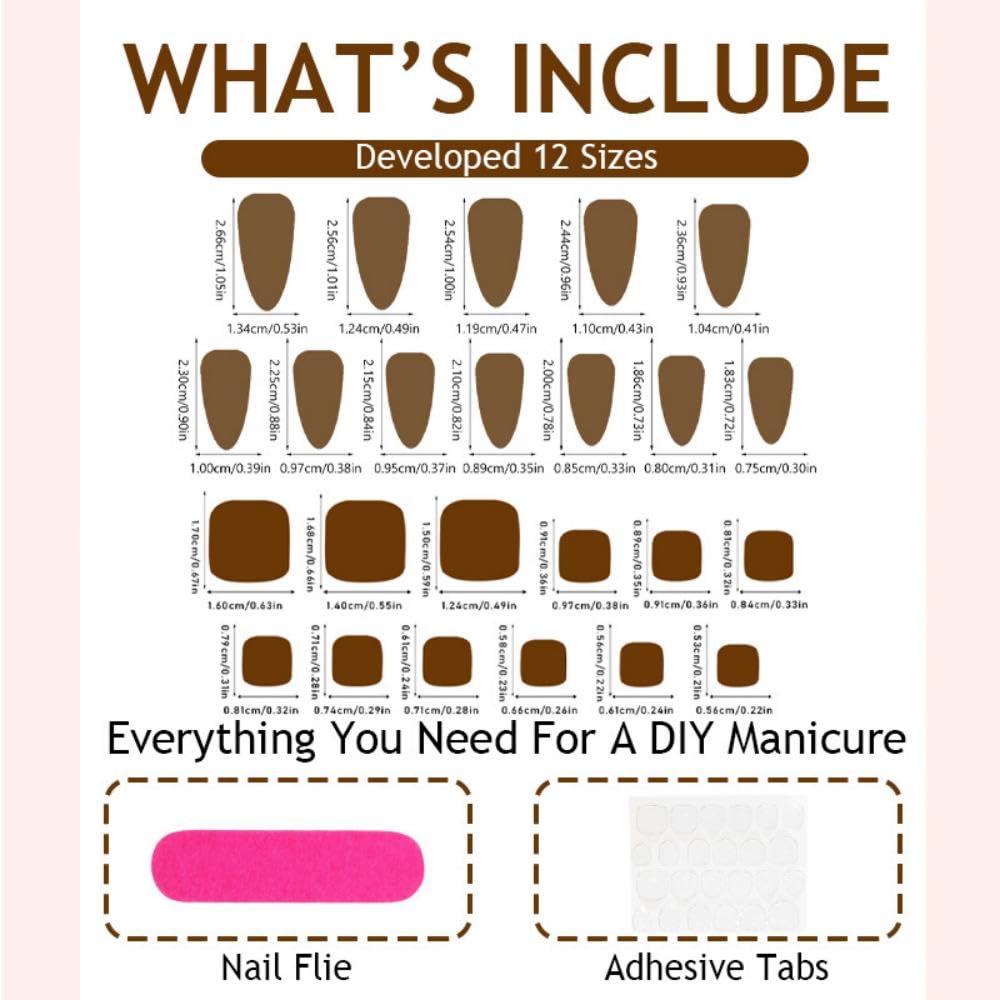 48Pcs White French Tips Press on Toenails Light Pink Press on Nails Medium Almond False Nails with Designs Nude Pink Fake Toenails Glossy Reusable Summer Fake Toenails for Women Girls DIY Manicure