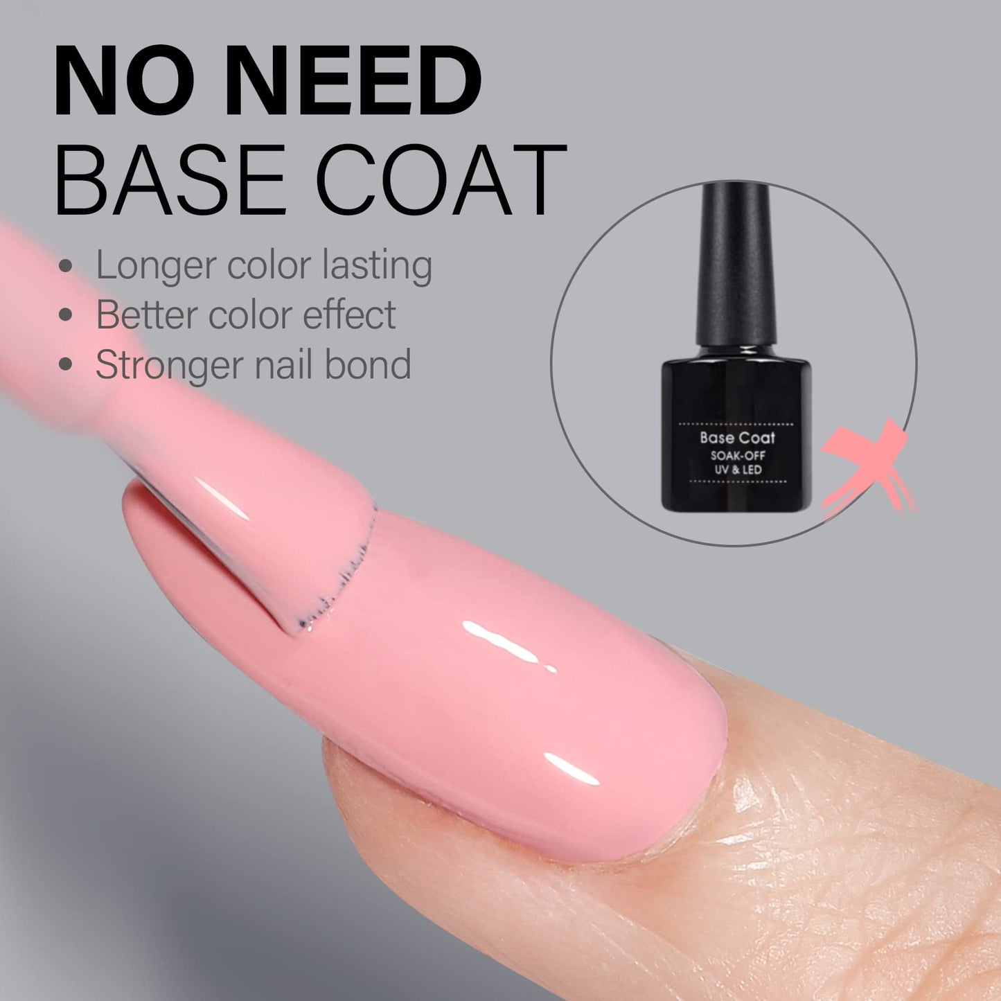 AILLSA Almond Full Cover Nail Tips Upgraded Matte Prefiled Gel Nails Tips False Gelly Press on Soft Nail Tip Medium Almond Shaped Nails for Nail Extensions DIY Holiday Gift (240Pcs 10 Sizes)