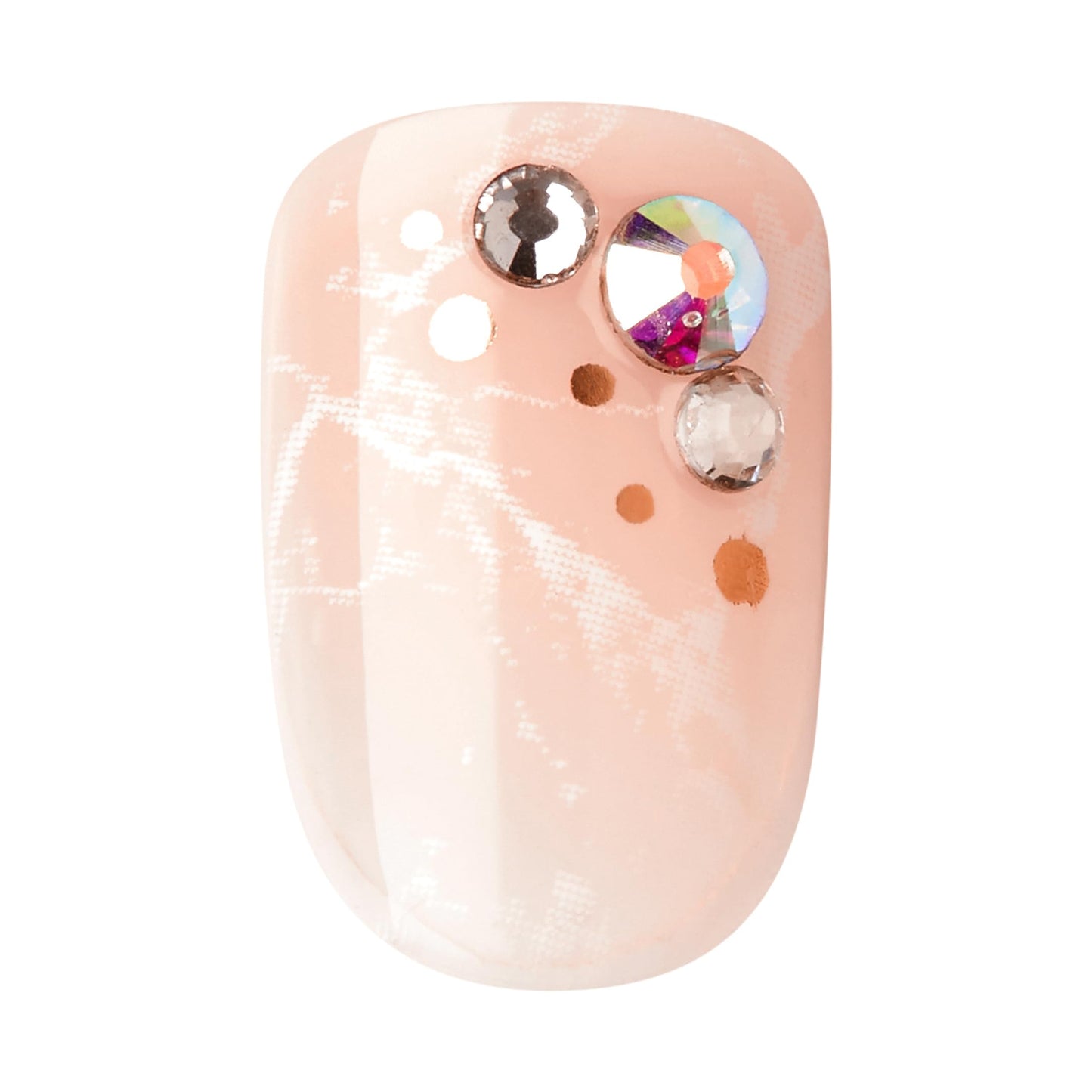 Kiss Impress Press-On Manicure Fake Nails – My Worth, Short, Square, French, Easy Press On, Chip Proof, Smudge Proof, Waterproof, No Dry Time, Comfortable & Secure, Super Hold Adhesive | 30 Count