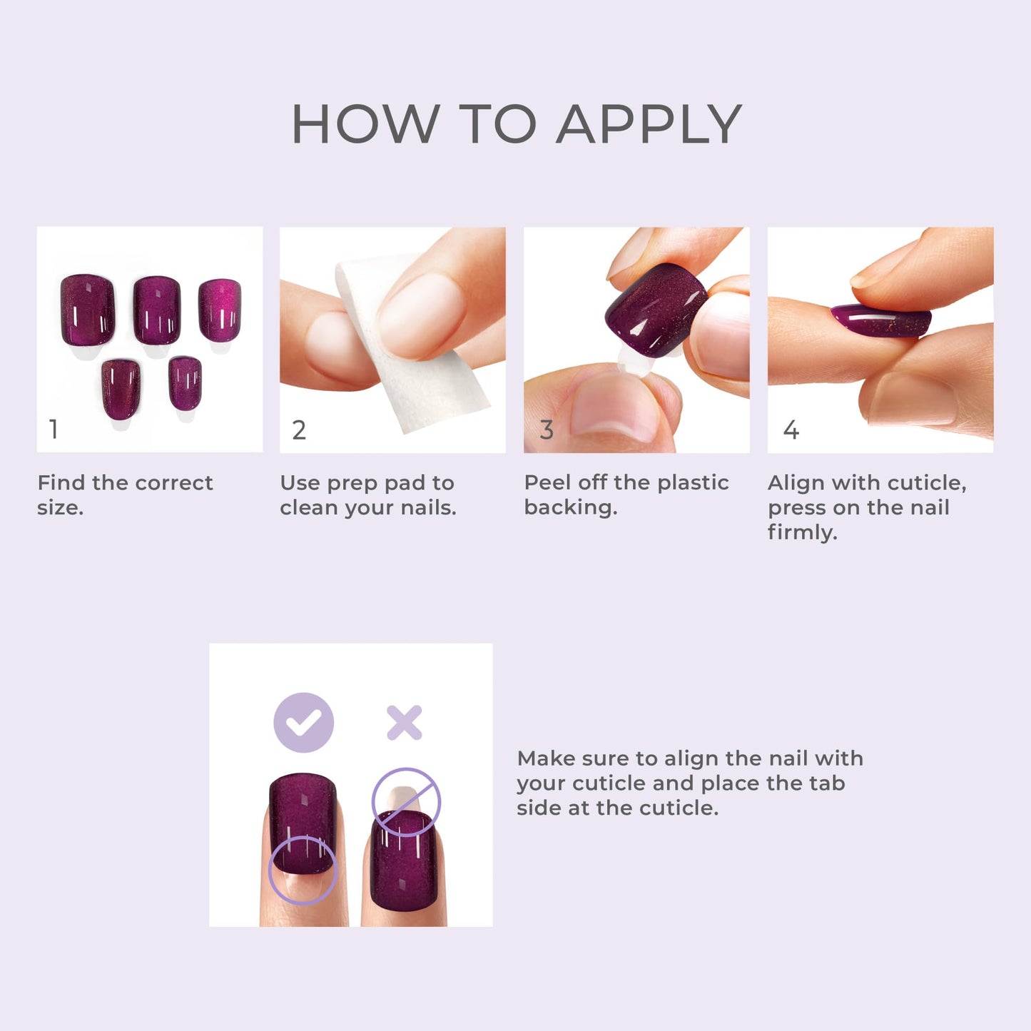 Kiss Impress No Glue Mani Press On Nails, ColorFX, 'Boundless', Pink, Short Size, Oval Shape, Includes 30 Nails, Prep Pad, Instructions Sheet, 1 Manicure Stick, 1 Mini File