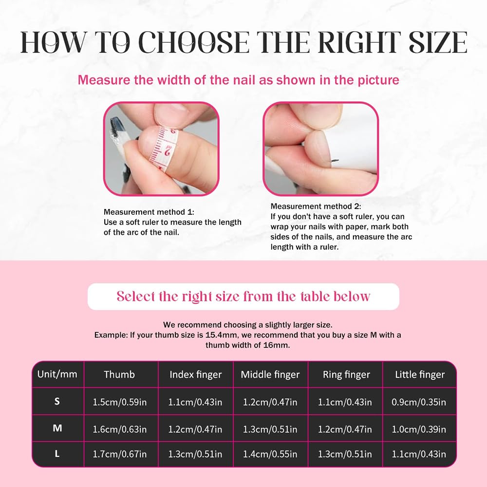 Handmade Press on Nails Long Coffin False Nails Gold False Nailswith 3D Rhinestones Designs Charm Cute luxury Sparkly Acrylic Nails for Women (Size M）10pcs