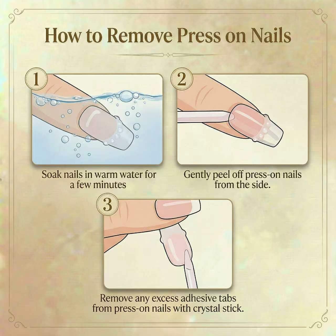 Oceanic Dream - Handmade Short Square Press on Nails Iridescent Pearl Cat Eye Fake Nails 10Pcs Size L Complete Kit Press Ons - Eli Miré