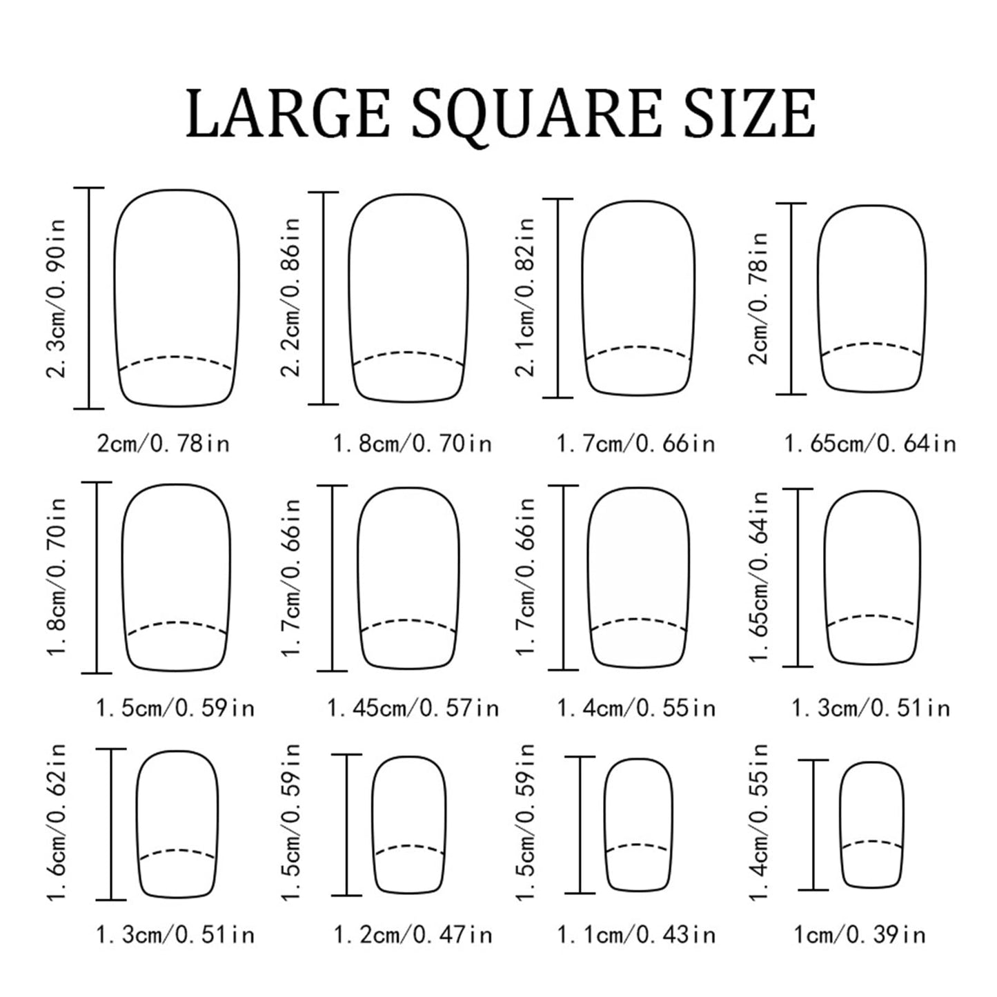 4th of July Press on Nails Medium Square Fake Nails Red Blue White Acrylic Nail with Star Stripes Design Independence Day Patriotic Nails Full Cover Stick on Nails for Women French Manicure 24Pcs