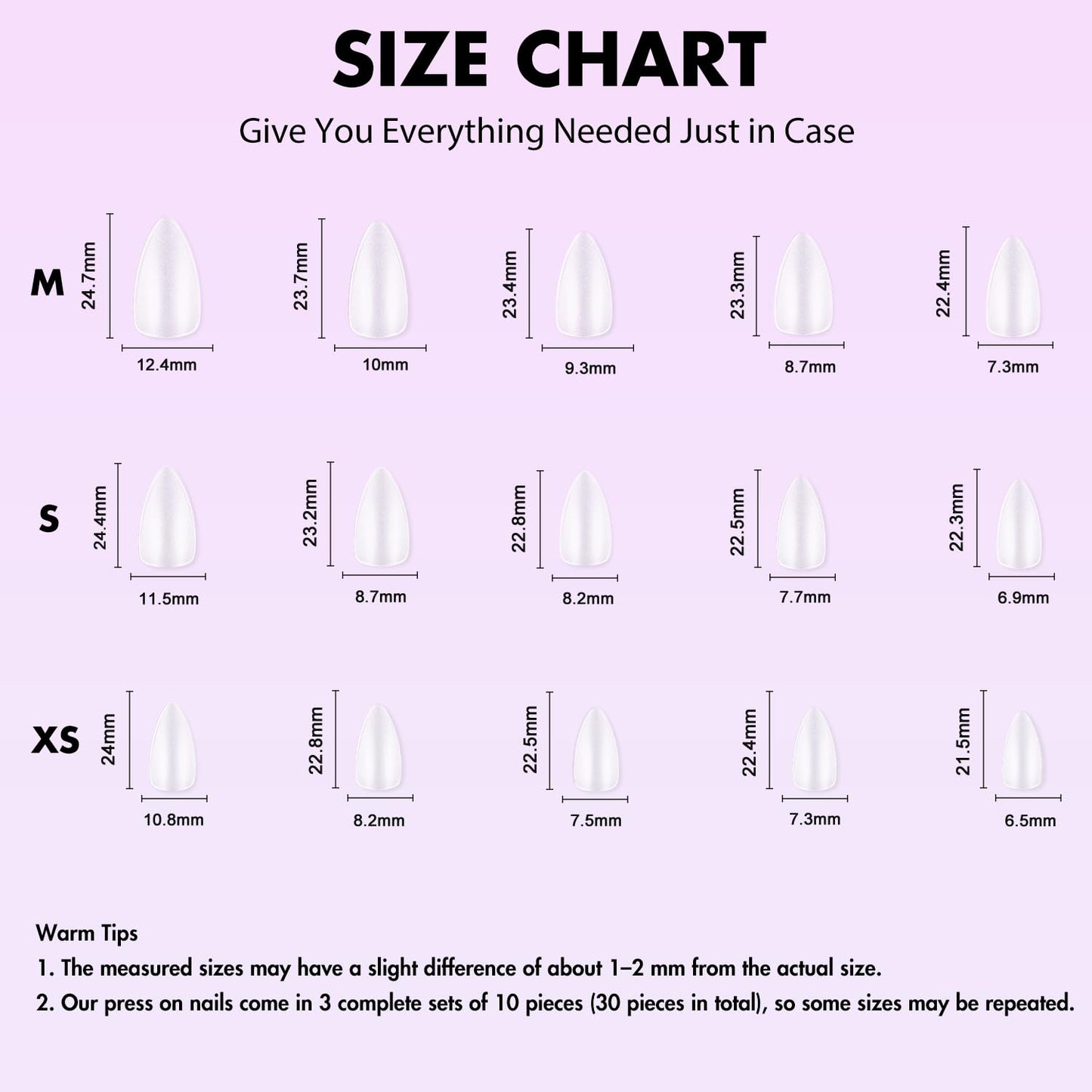 KQueenest 4 Packs Gel Press On Nails Almond, Cat Eye Press On Nails Medium Stiletto, Dark Fake Nails Press Ons Chrome Black, Glitter Glue on Nails for Women Party Prom, 96 Pcs Gift Kit