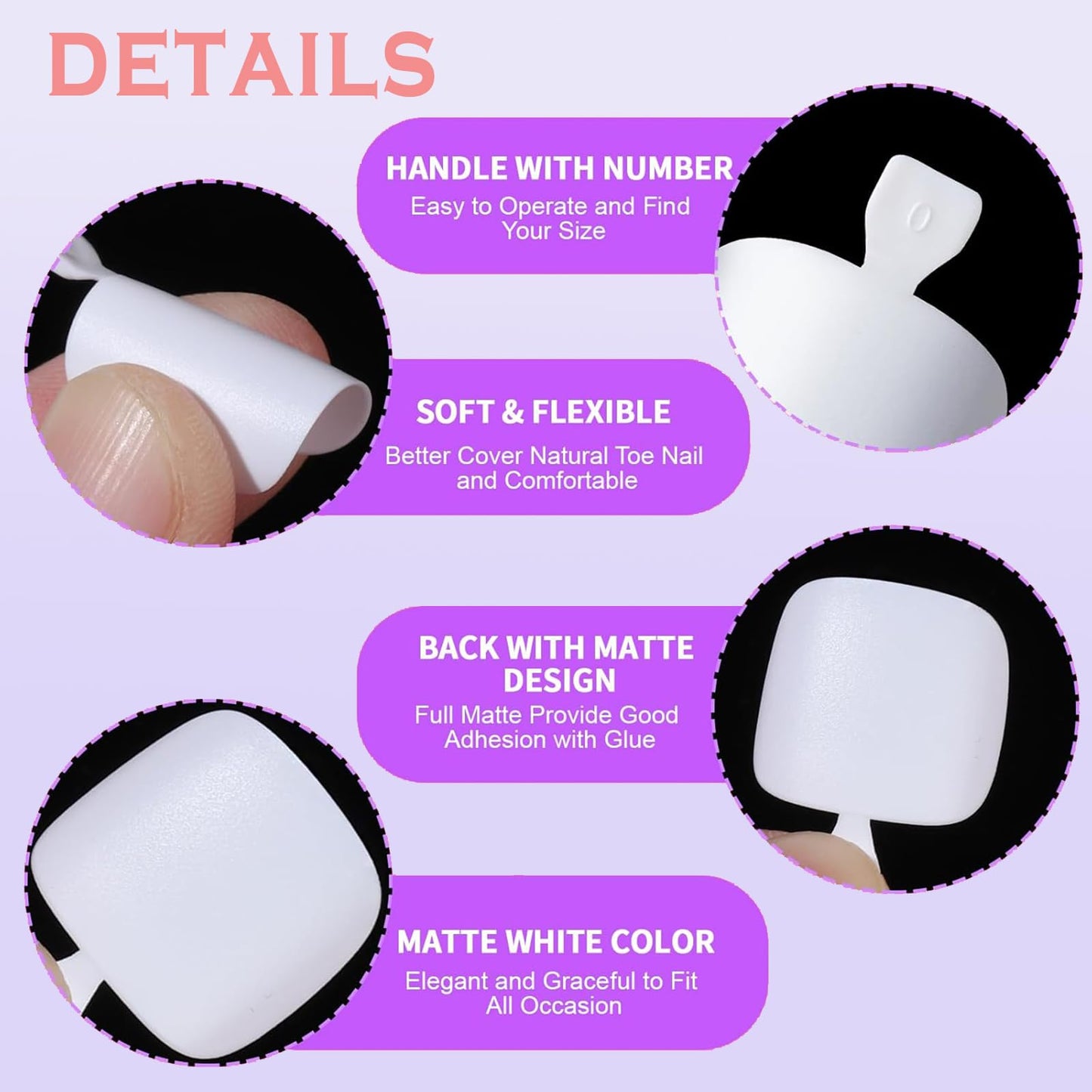 OPkssnails Press on Toenails Short,216Pcs Summer Pink Ombre Toenail Press Ons Square for Women,Soft Gel Toe Nail Tips, Light Weight & Fit Perfectly,Soak off Acrylic Fake Toe Nail Extensions 12 Sizes