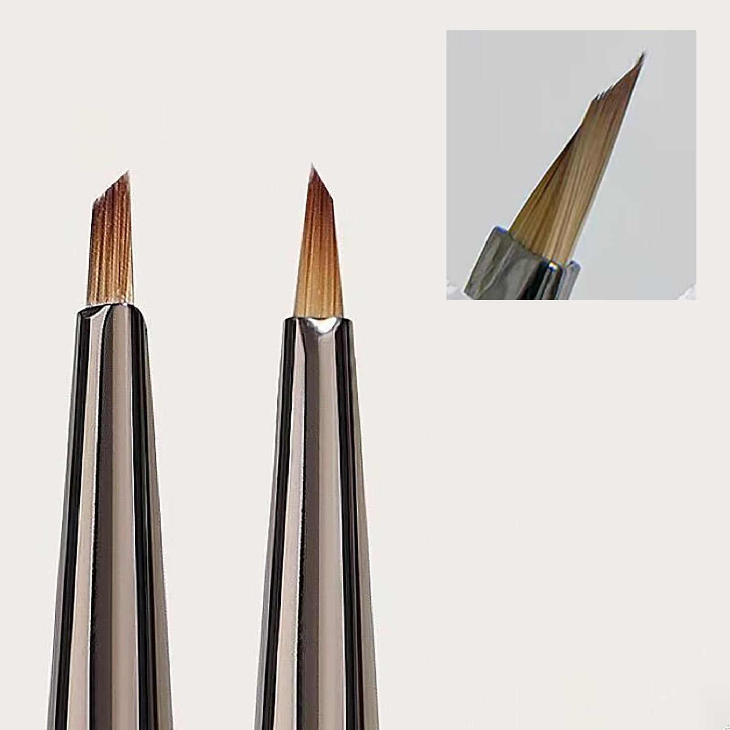 1 PACK Professional Nail Art Detail Brush, Fine Liner Brushes for Floral Design,Nail Brush for Drawing Petals and Butterflies (SHB)