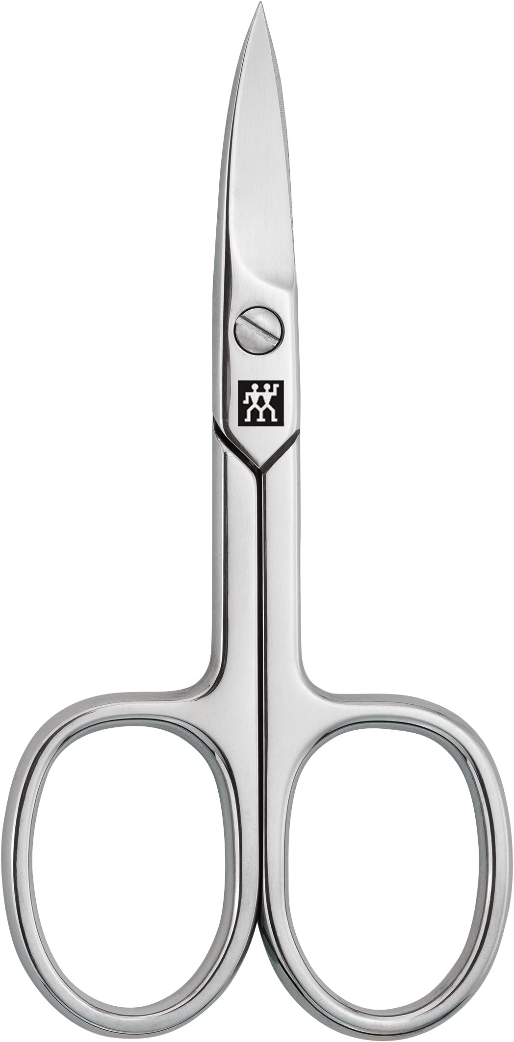 ZWILLING Manicure Set (5 piece, for fingernail and toenail care, genuine leather case with metal frame), Polished Stainless Steel, Crocodile Edition, Black