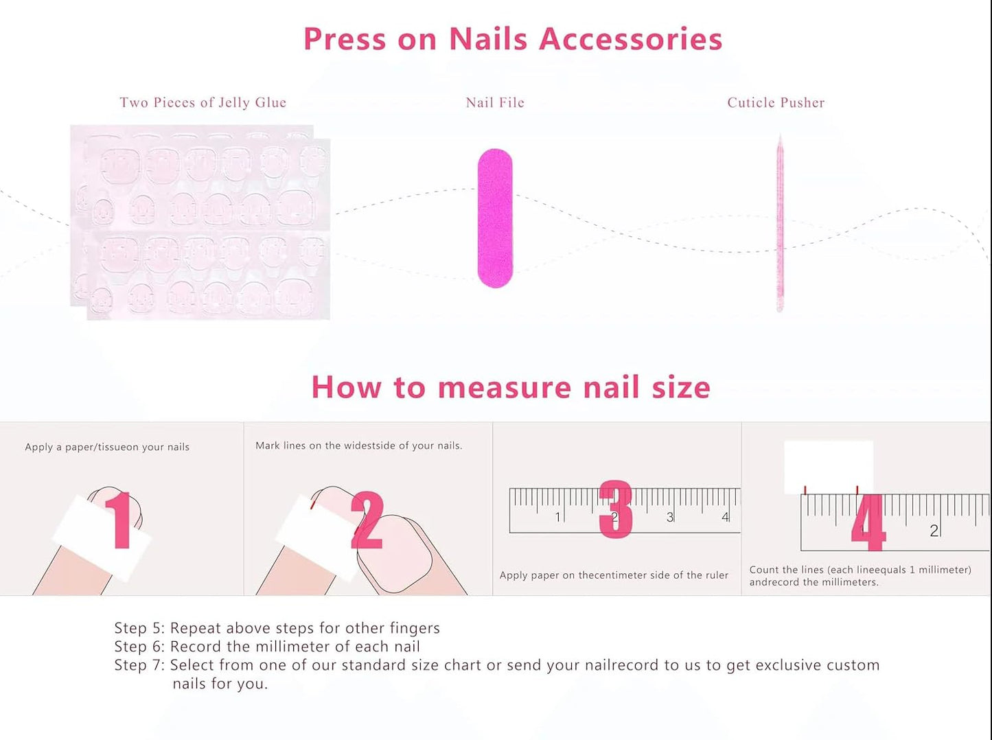 LOVFUL Reusable Press on Nails | Rainbow Glass | Salon Quality Sustainable Style Handmade with Full Covered Crystals | Stiletto Mid Length 1.7 in | H252-S