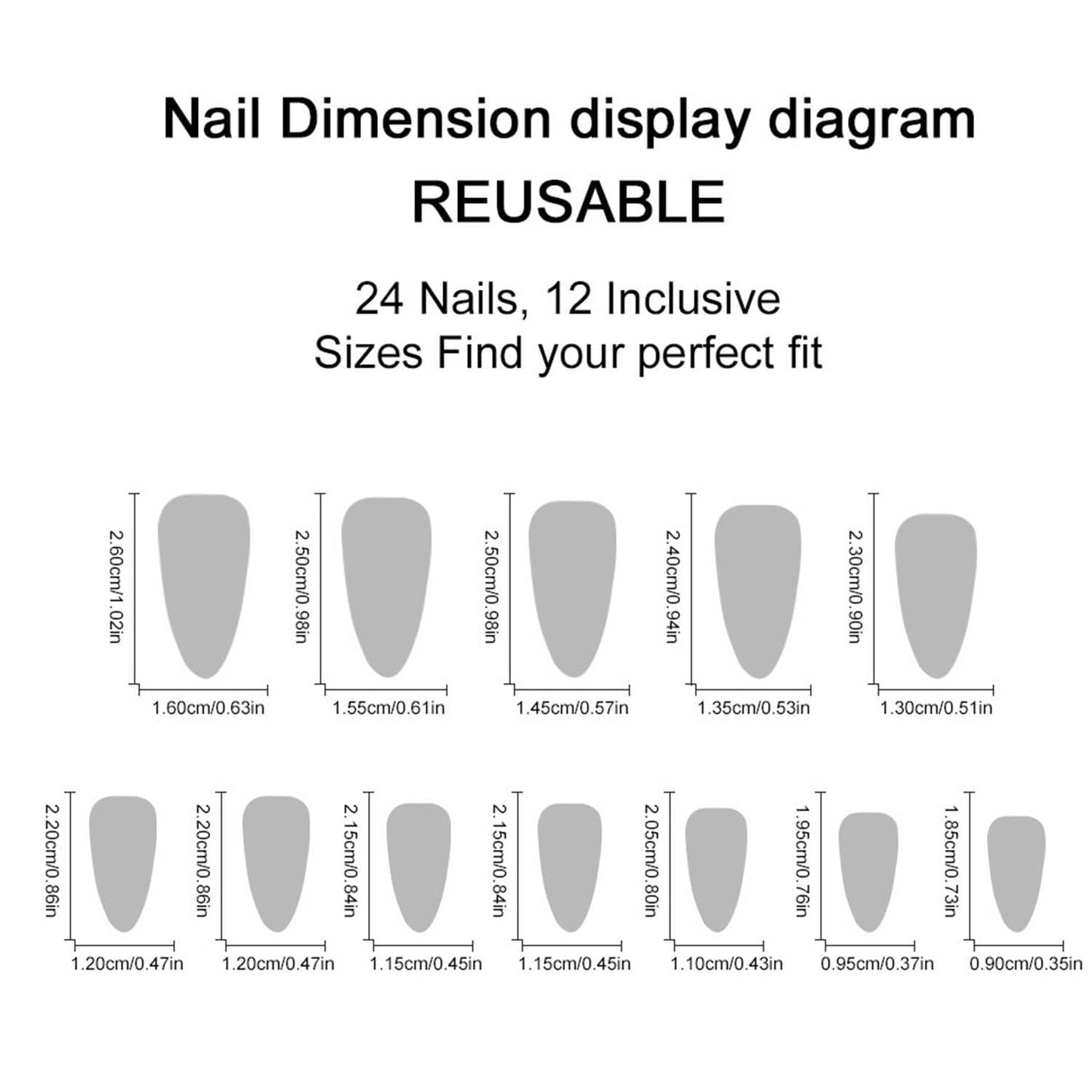 Almond Press On Nails Medium Fake Nails Bow With Star Rhinestone Design French Tip False Nails Full Cover Acrylic Nails Artificial Reusable Glue On Nail Stick On Nail For Women Manicure Art 24pcs