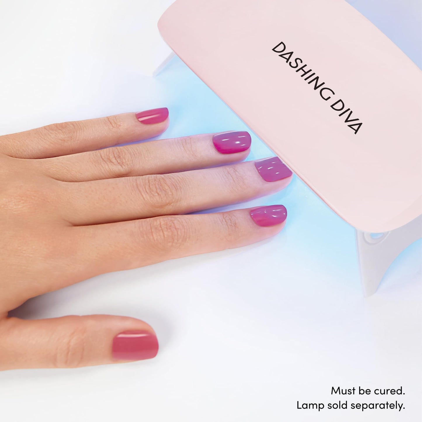Dashing Diva Glaze Nail Strip 3-in-1 Kit - Best of Blues - Long Lasting, Chip Resistant, Semi-Cured Gel Nail Strips - Contains 96 strips, 3 prep pads, 3 manicure sticks, 1 nail file
