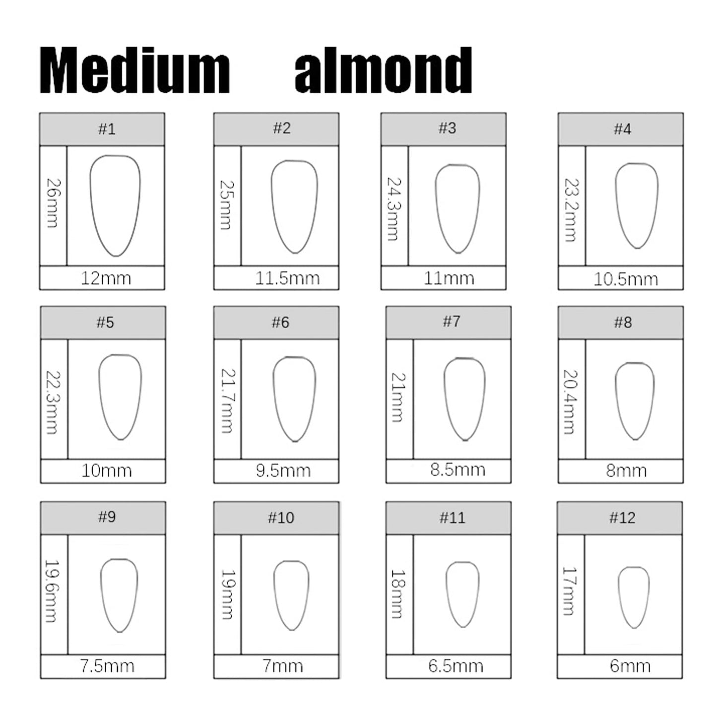 Almond Press on Nails Medium Fake Nails with Designs Gold Flower Stick on Nail Glitter Acrylic False Nail Cute Artificial Nail Press ons Glossy Full Cover Glue on Nails for Women 24Pcs