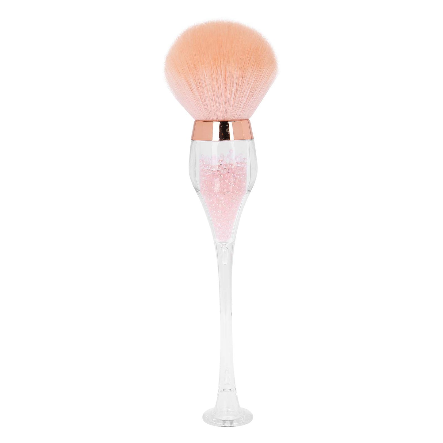 Professional Nail Art Dust Removal Brush, Nail Dust Removal Brush, Portable Blusher Loose Powder Brush Manicure Tool Powder Brush Makeup Brush