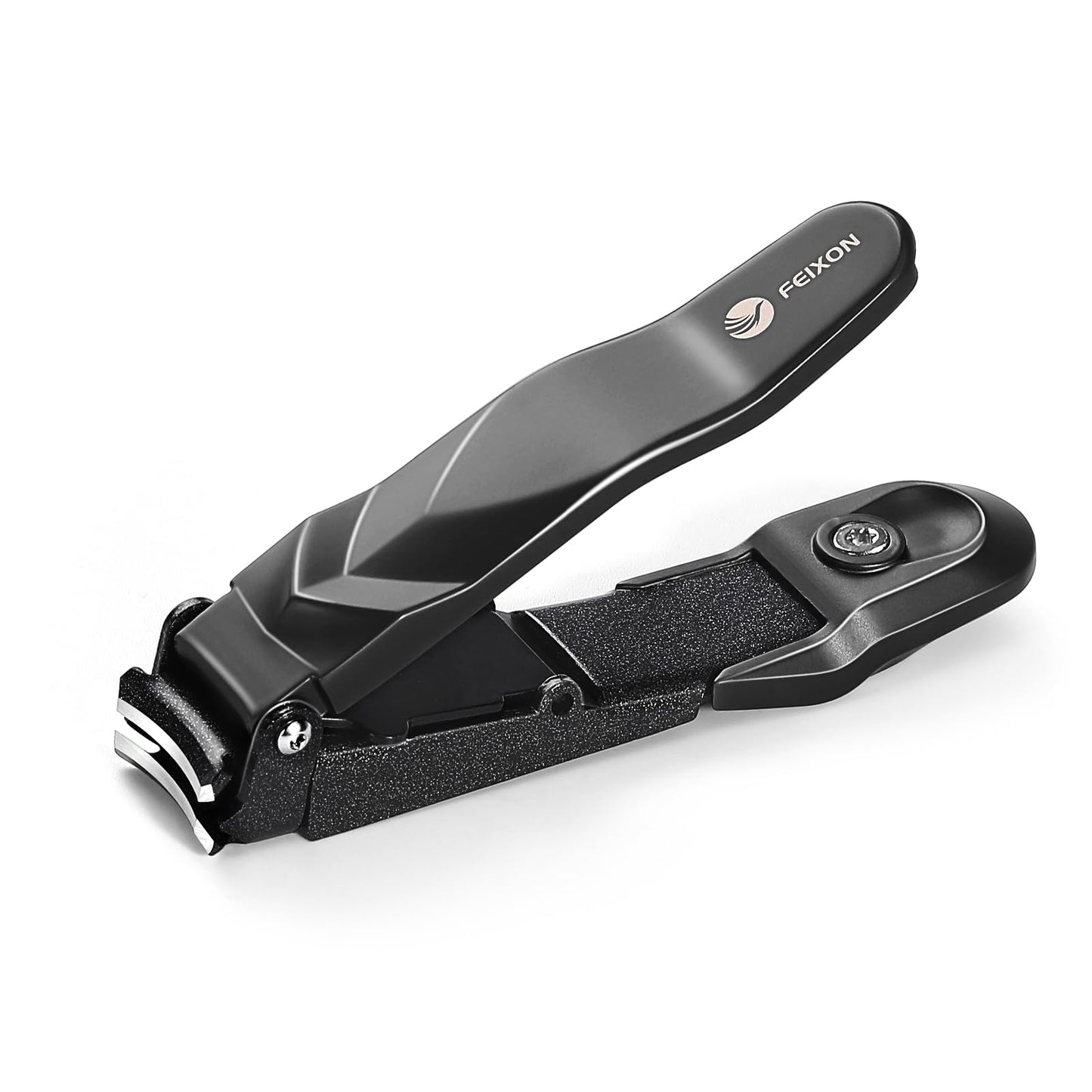 Nail Clippers for Men Women with Catcher - No Mess,Self-Collecting Heavy Duty Nail Clippers for Fingernails & Toenails, for Adult,Home,Travel,Gifts (No Splash Design)
