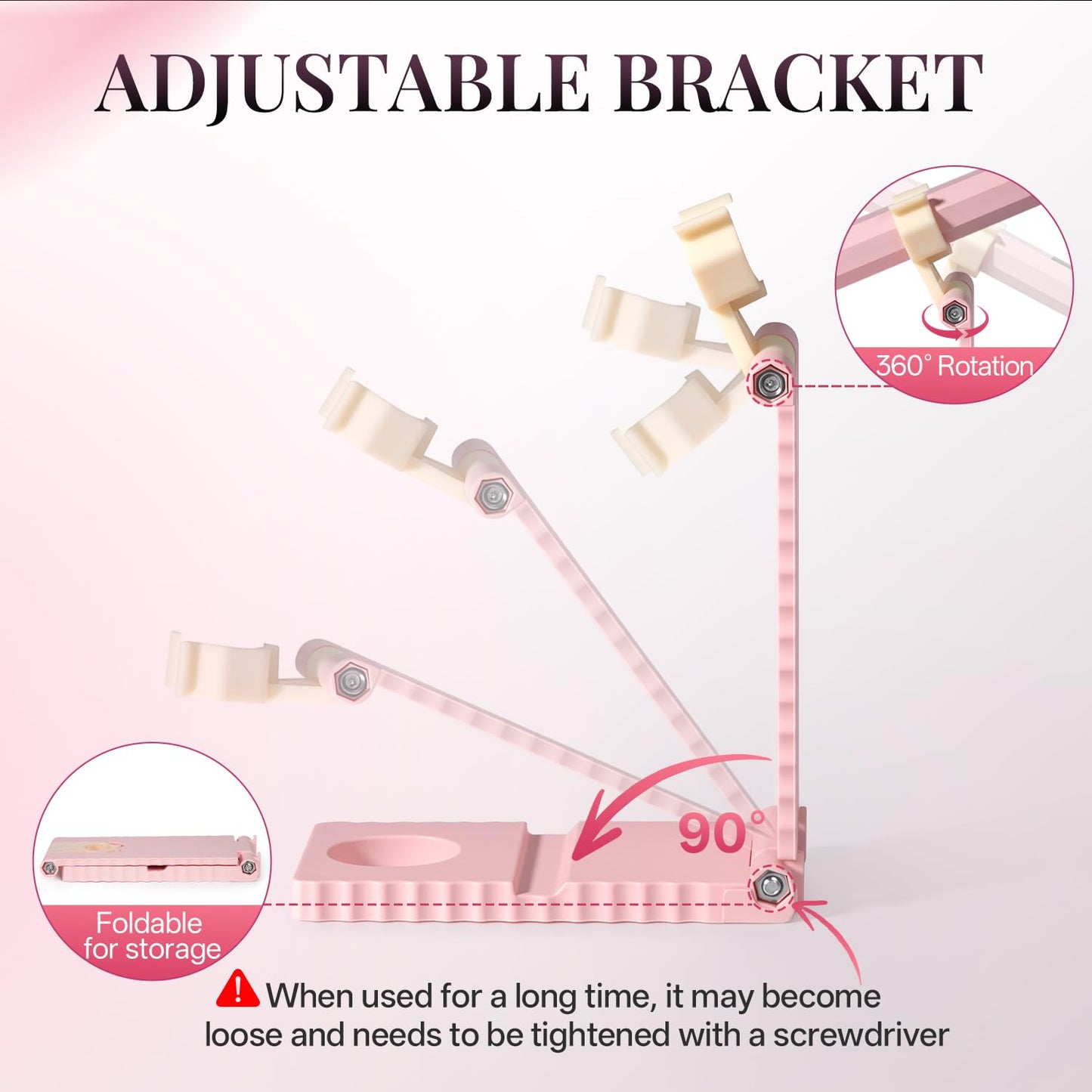 krofaue UV Nail Lamp Kit – Portable Rechargeable Mini Handheld Nail Light with Stand & 120pcs Kids French Tip Press On Nails, Extra Short Almond Soft Gel Nail Tips for DIY Nail Art, Home, Travel