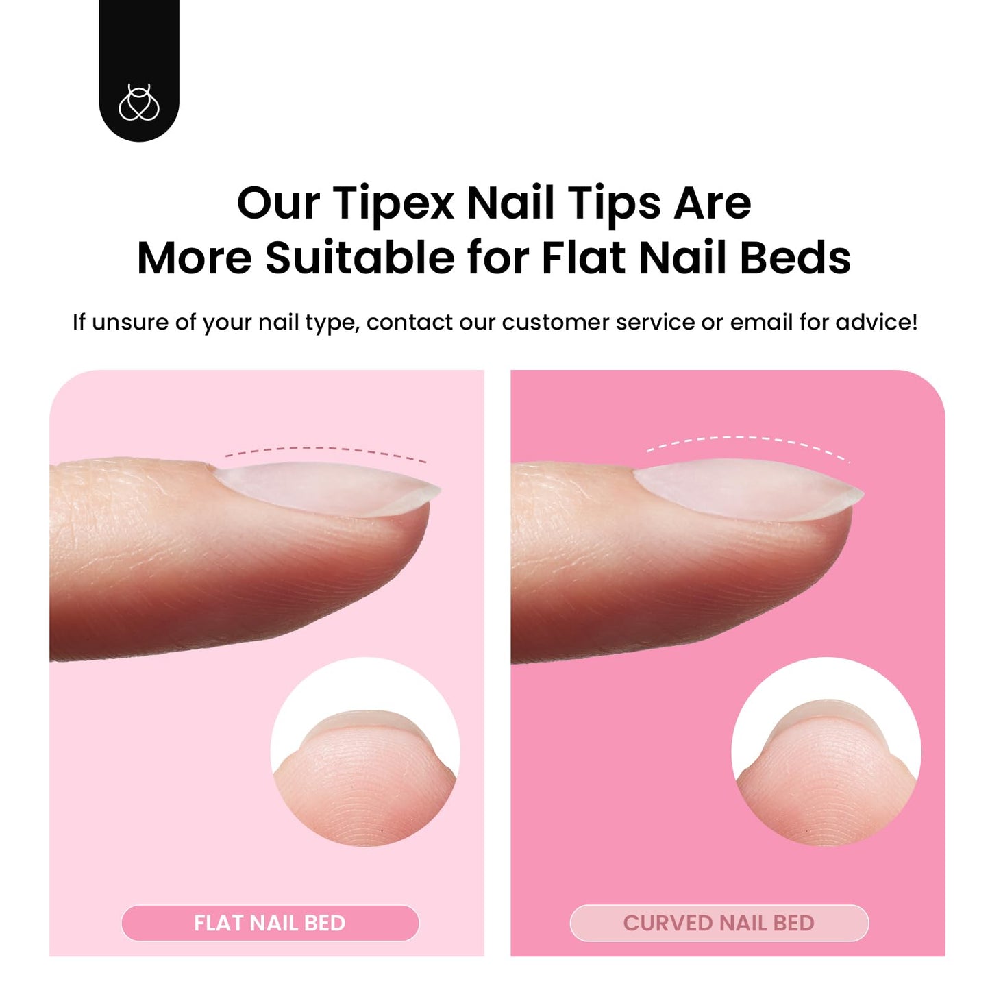 Beetles Tipex Instant Apex Nail Tips Kit, Stiletto Long, 224pcs 16 Sizes, with Tipex UV Nail Glue Mini Nail Lamp,Pre-Building Pre-Etched Strong Thicker Acrylic Nail Tips Set