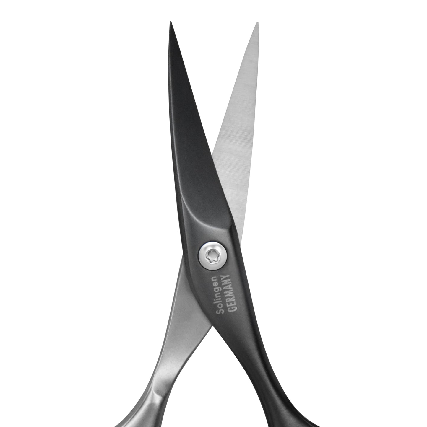 GERMANIKURE Professional Nail Cutter Scissors - Self-Sharpening FINOX22 Titanium Coated Stainless Steel Manicure Tools in Leather Case - Ethically Made in Solingen Germany - 2704