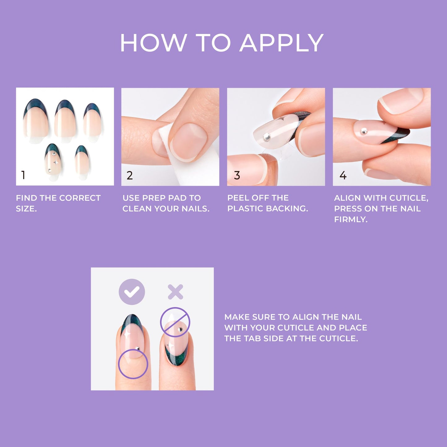 KISS imPRESS Press-On Manicure Premium Collection Fake Nails - All My Love, Pink, Aurora, Medium & Almond Shape, Easy To Apply, Super Hold, Chip Proof, Smudge Proof, No Dry Time, Durable | 30 Count