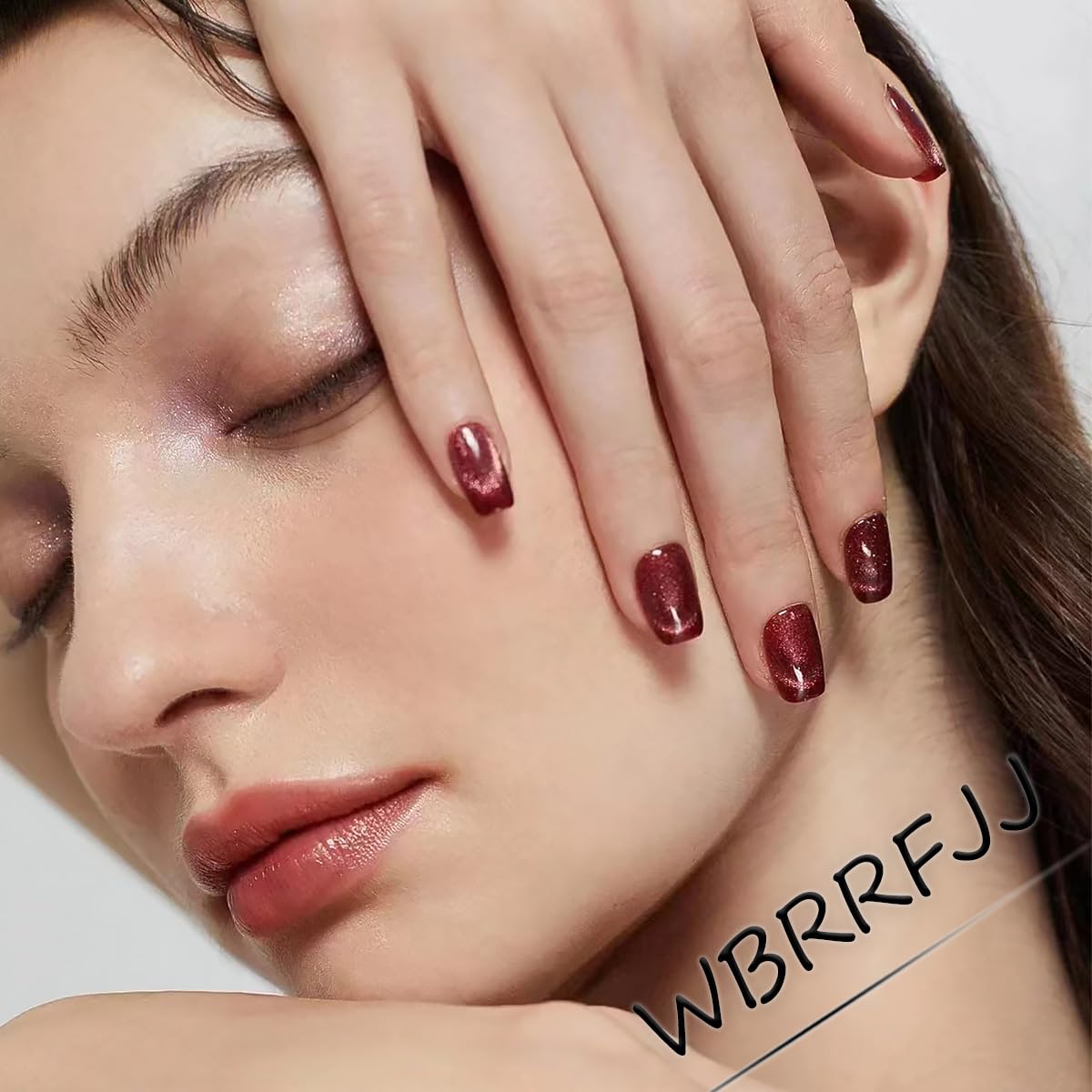 24Pcs Pink Flower Press on Nails Short Square French Tip Fake Nails Colour Rhinestones Design Luxury Shiny False Nails Nude Full Cover Artificial Glue on Nails Spring Nail Supplies for Women DIY Kit