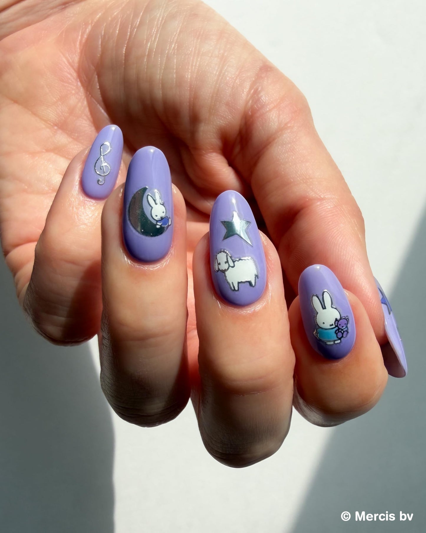 Deco Beauty Miffy’s Sweet Dreams-Super Thin & Easy-to-Apply Nail Art with Cutest Designs-Durable & Long-Lasting Nail Art Stickers and Decals for Women, for DIY At-Home Manicures & Salon-Quality Nails
