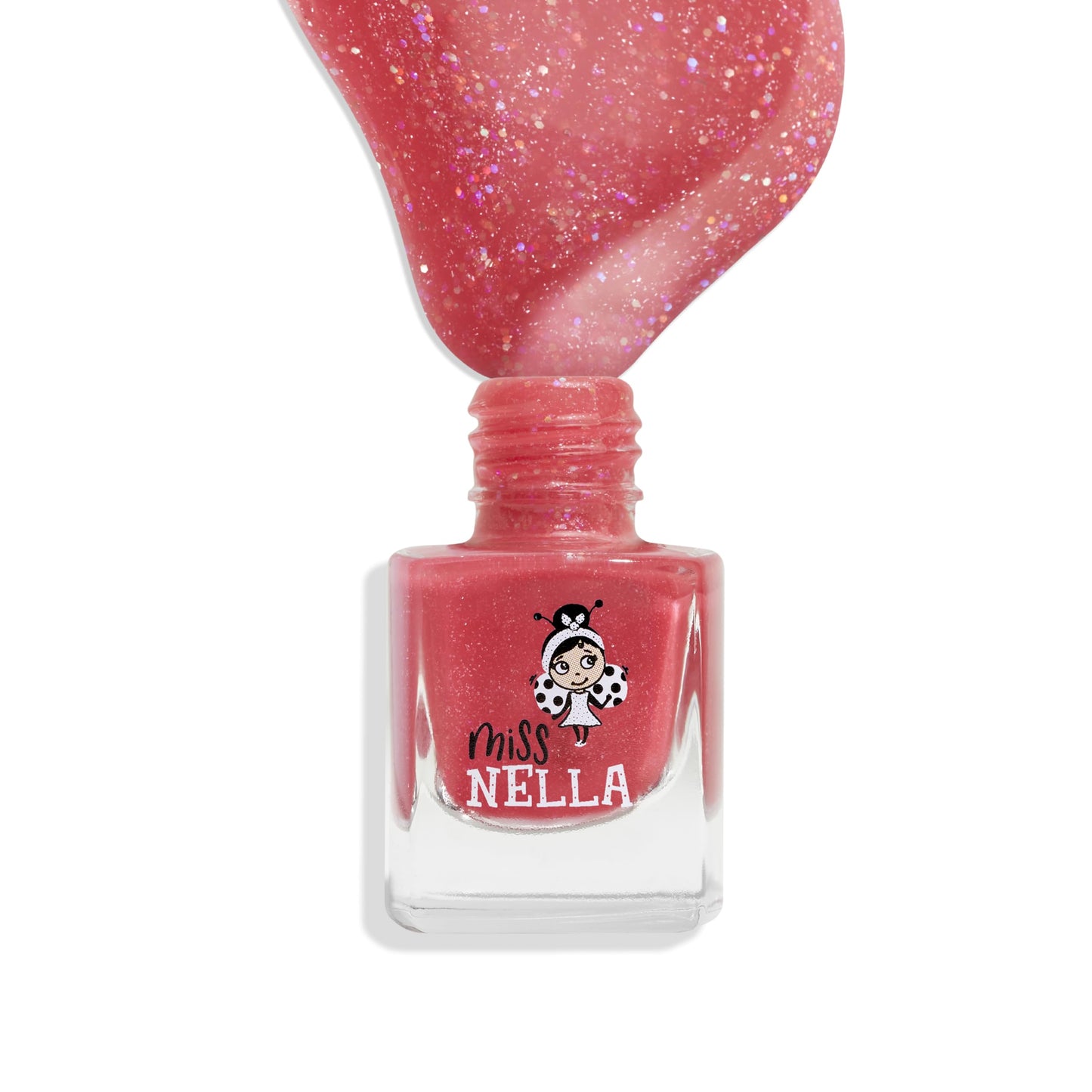 MISS NELLA NAIL KIT & NAIL POLISH- Accessories set for kids Nail Varnish- peel off nail polish, nail stickers, tattoos, nail filer & toe separators- all designed foe children hands & toes