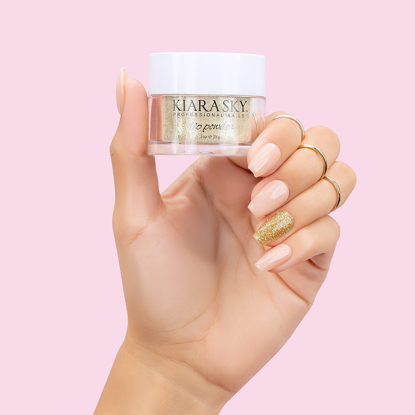 Kiara Sky Professiona Nails - Best-Selling Complete Dip Manicure Starter Kit - 3 Exclusive Colors Included