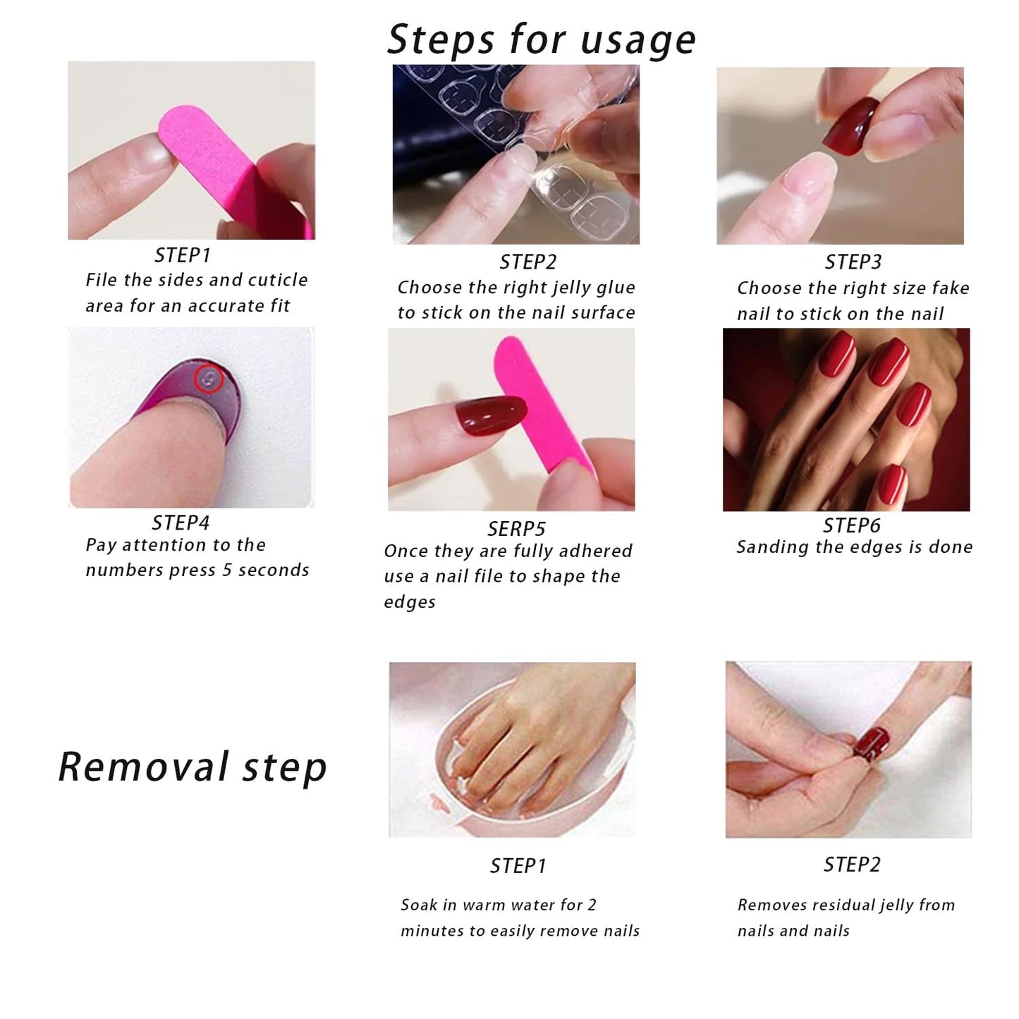 Christmas Press on Nails Short Square Fake Nails with Snow Snowman Designs Red Glue on Nails Glossy Acrylic Nail Cute WInter Stick on Nail for Women 24Pcs