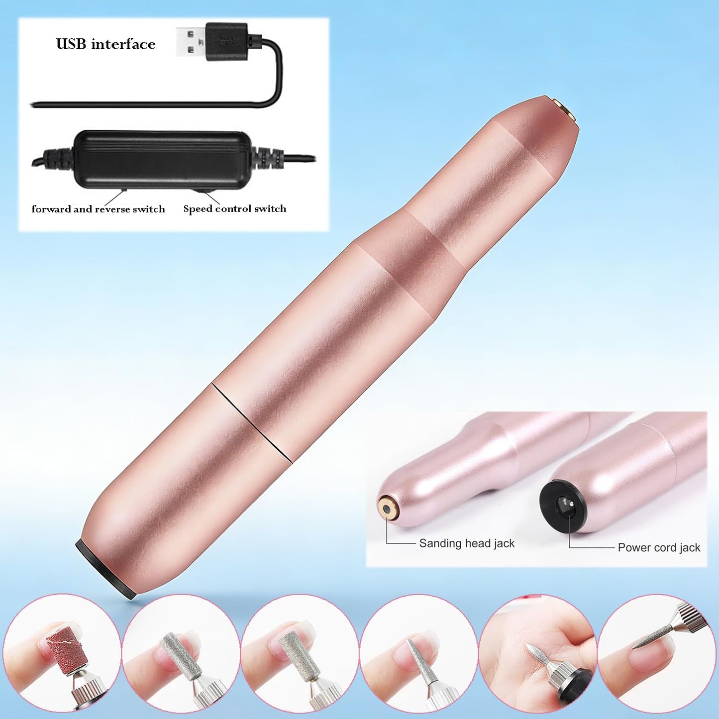 Acrylic Nail Kit for Beginners with Everything Nails Acrylic Set with Drill Nail Lamp Acrylic Powder Glitter Decorations Rhinstones Tools for Women Home Salon