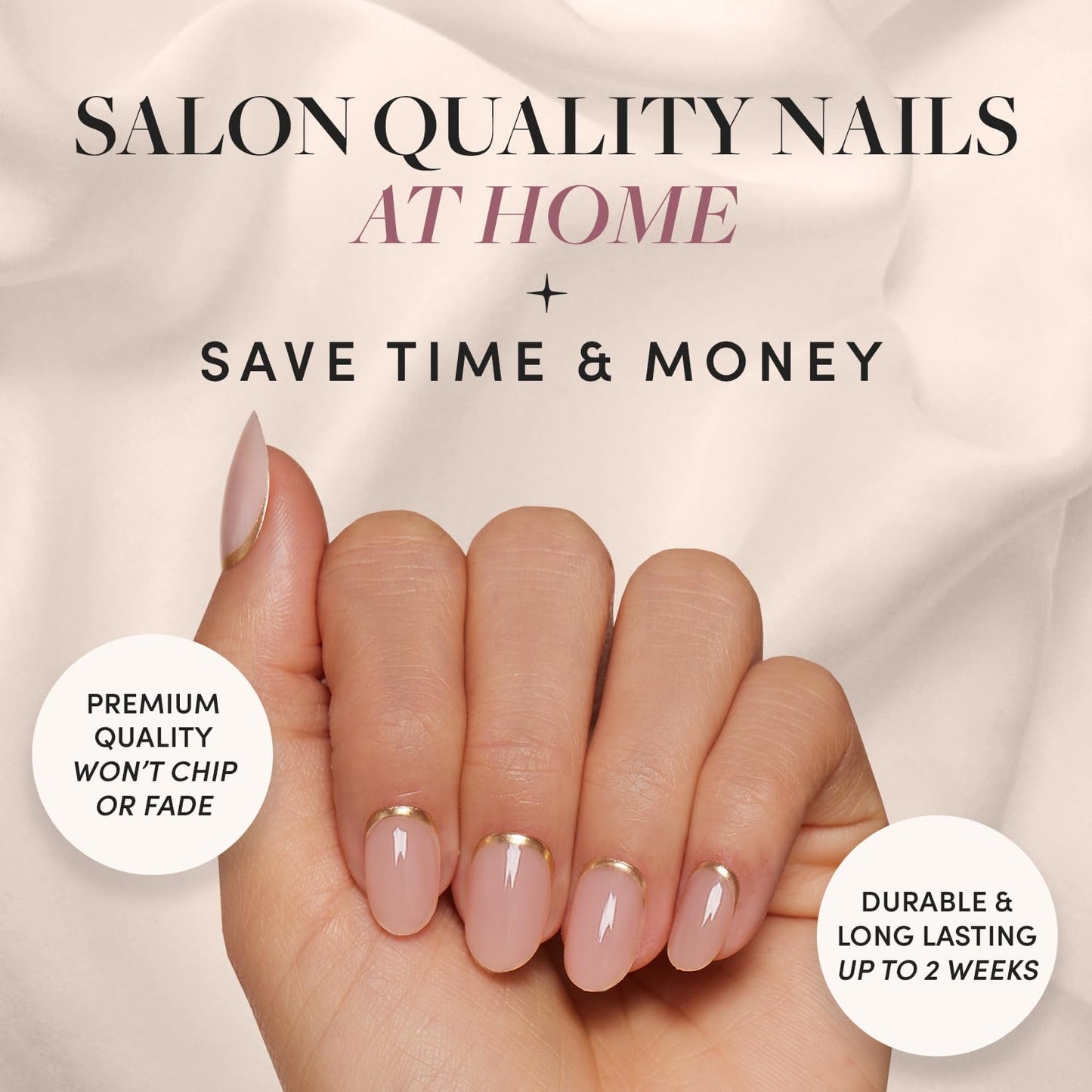 Glamnetic Press-On Nails Bundle - Winter's Tale, Caviar & Goal Digger | Short Oval French Tip Fake Nails with 3D Matte Tree & Snow Designs | Short Almond Black French Tip Fake Nails | Glossy, Semi-Tra