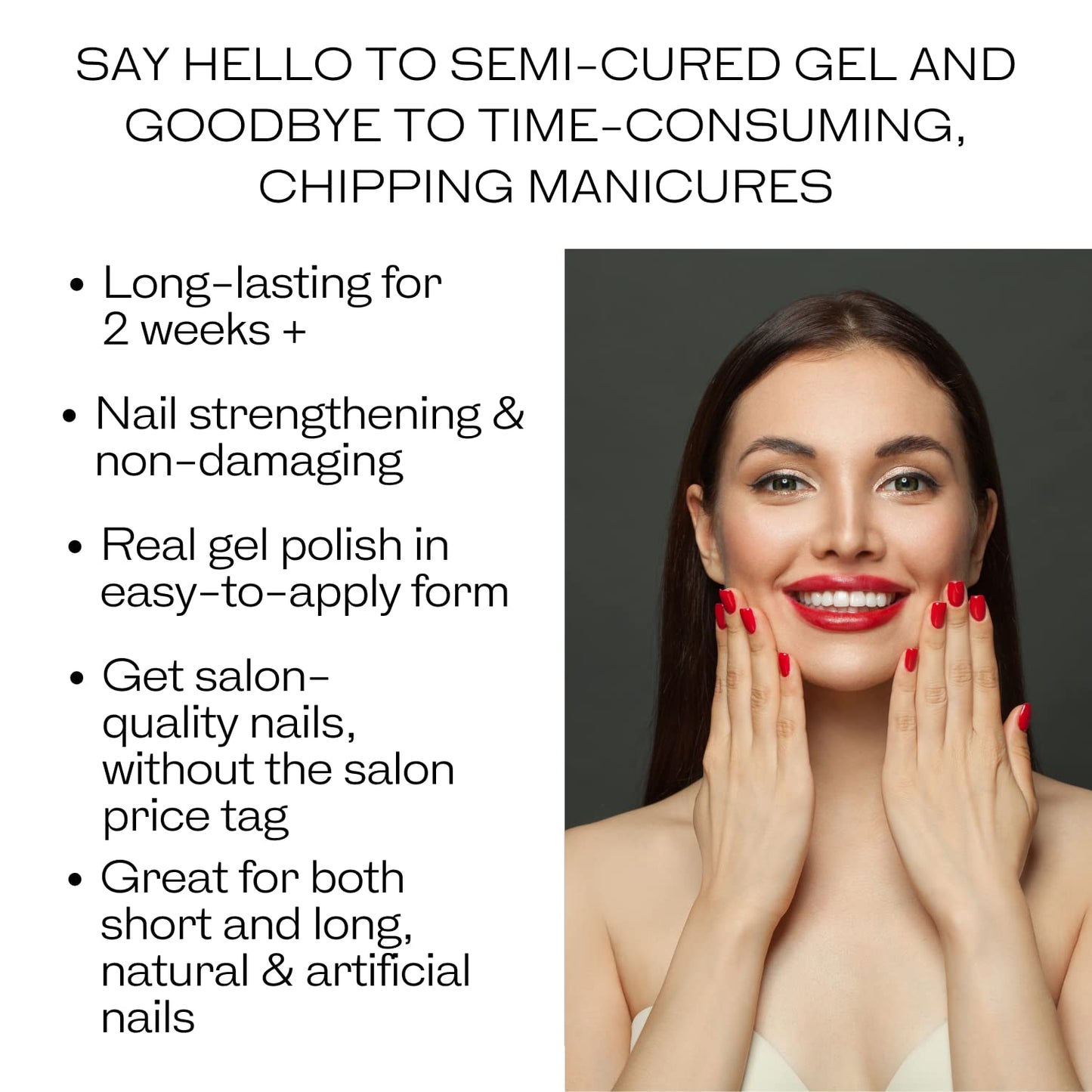 ALICE & BELLA Semi Cured Gel Nail Strips-20 PCS Purple-Blue Holographic Star-Studded Nail Strengthening Gel Stickers, Use with UV Light Lamp, Salon Quality Manicure Wraps (Misty Dream)