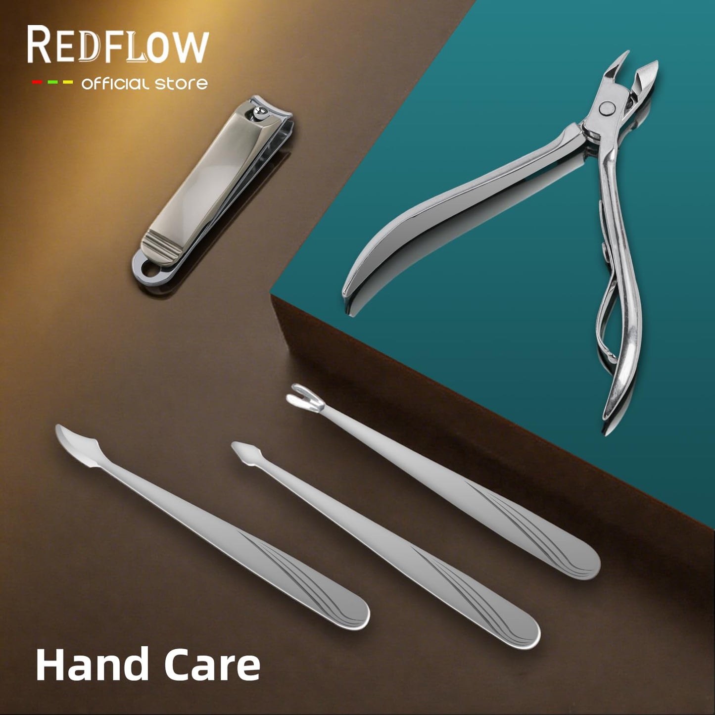 Manicure Set 11 in 1 Stainless Steel Nail Clippers for Men，Manicure Kit for Women，Nail Grooming Kit，Nail Clipper Set，Personal Care Tools