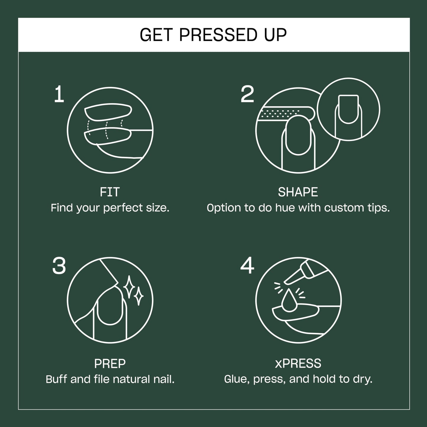 OPI On Point Peppermint Bark and Bite | Short Round Dark Green Silver Shimmer Press On Nails | 24 Count with Nail Glue | Long Lasting, Reusable, Non-damaging | Fall 2025 Shades