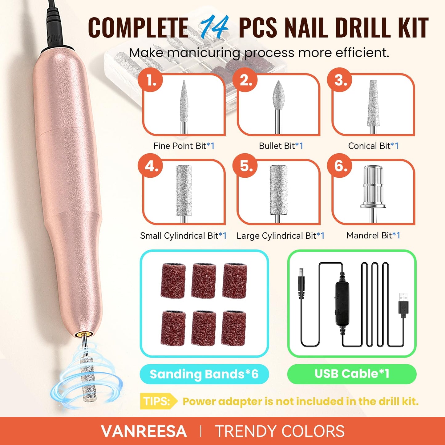 VANREESA 73 Pcs Gel Nail Polish Kit with U V Light and Nail Drill Kit 35 All Seasons Colors Nail Polish Set with Base Coat & 4 Effects Top Coat Gel Polish Nail Set Complete Nail Kit Gifts for Women
