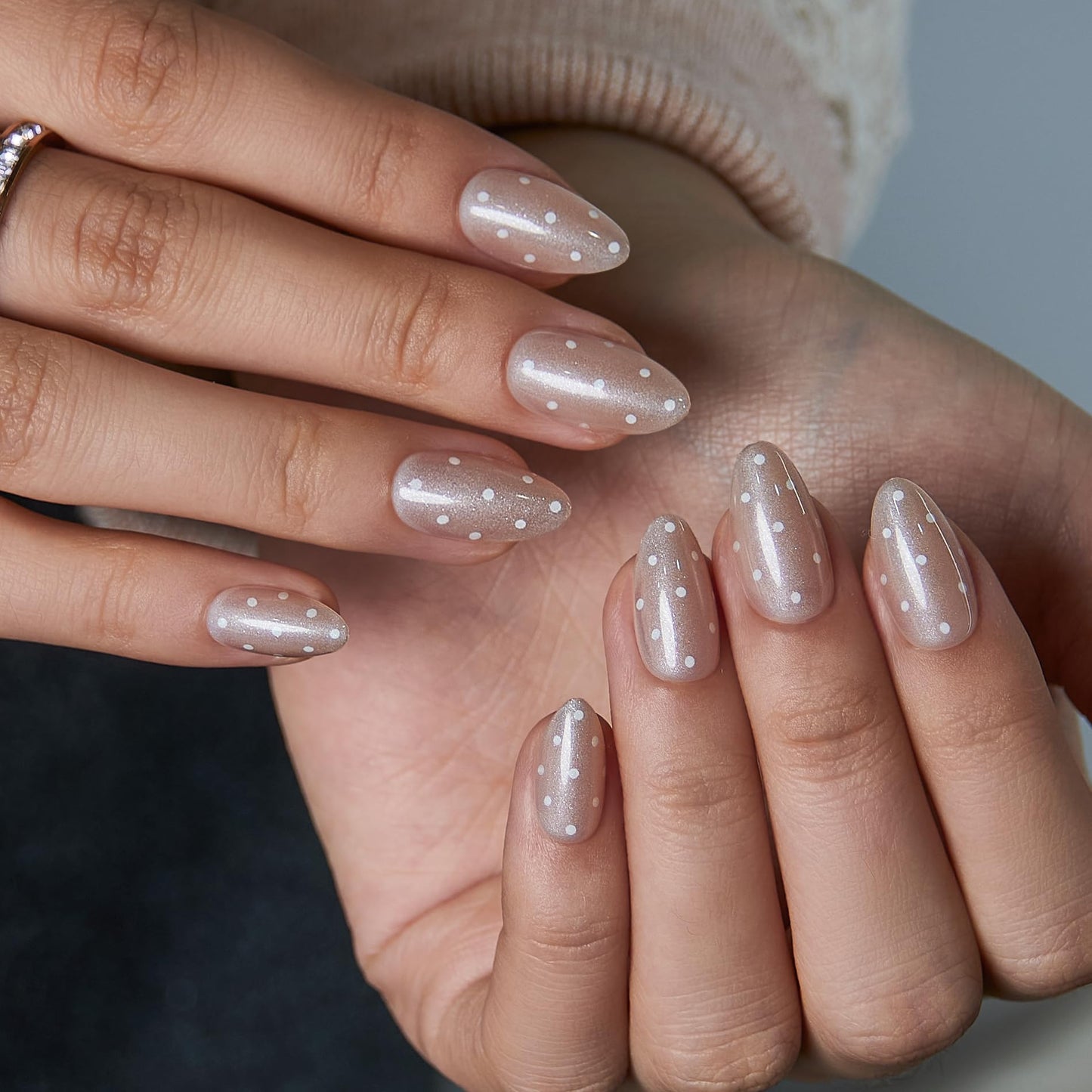 CurvLife Soft Gel Almond Press On Nails Extra Short, Long-Lasting Reusable Fake Nails Kit with Glue & Tabs, 30pcs Salon-Quality Stick On Nails for Women At-Home Manicure (Wine Petal)