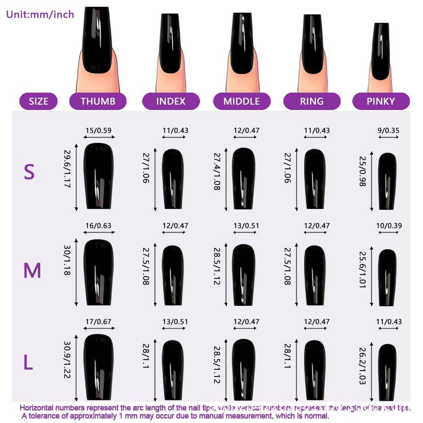 Handmade Press on Nails Long Square White French Tip Thick Acrylic Fake Nails 3D Flower False Nail with Embossed Designs Elegant Sturdy Nail Art Press on Nails Multi Gel Stick on Nail 10Pcs (M)