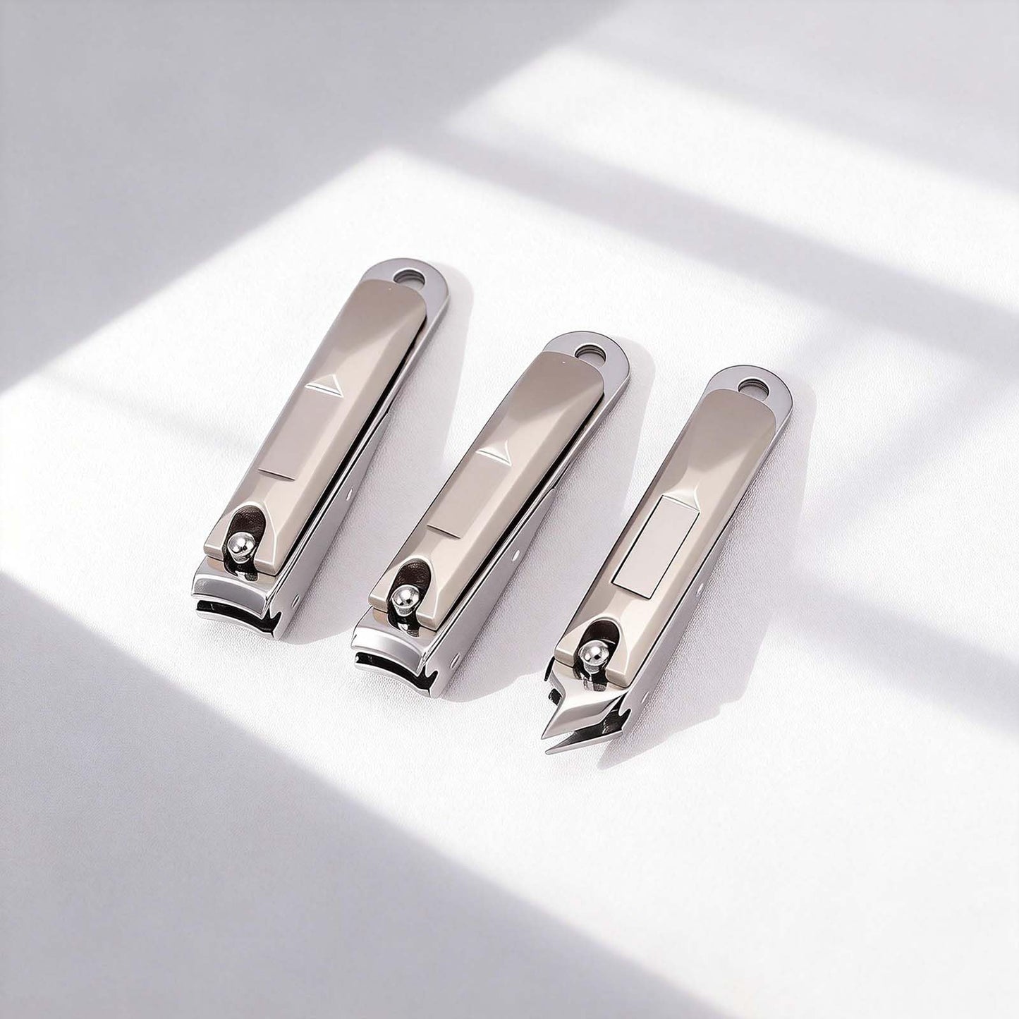 8-in-1 Manicure Kit for Women – Professional Stainless Steel Nail Clippers Setwith PU Travel Case | Nail File, Cuticle Pusher, EyebrowScissors, Tweezers, Ear Pick for Home & Travel Nail Grooming